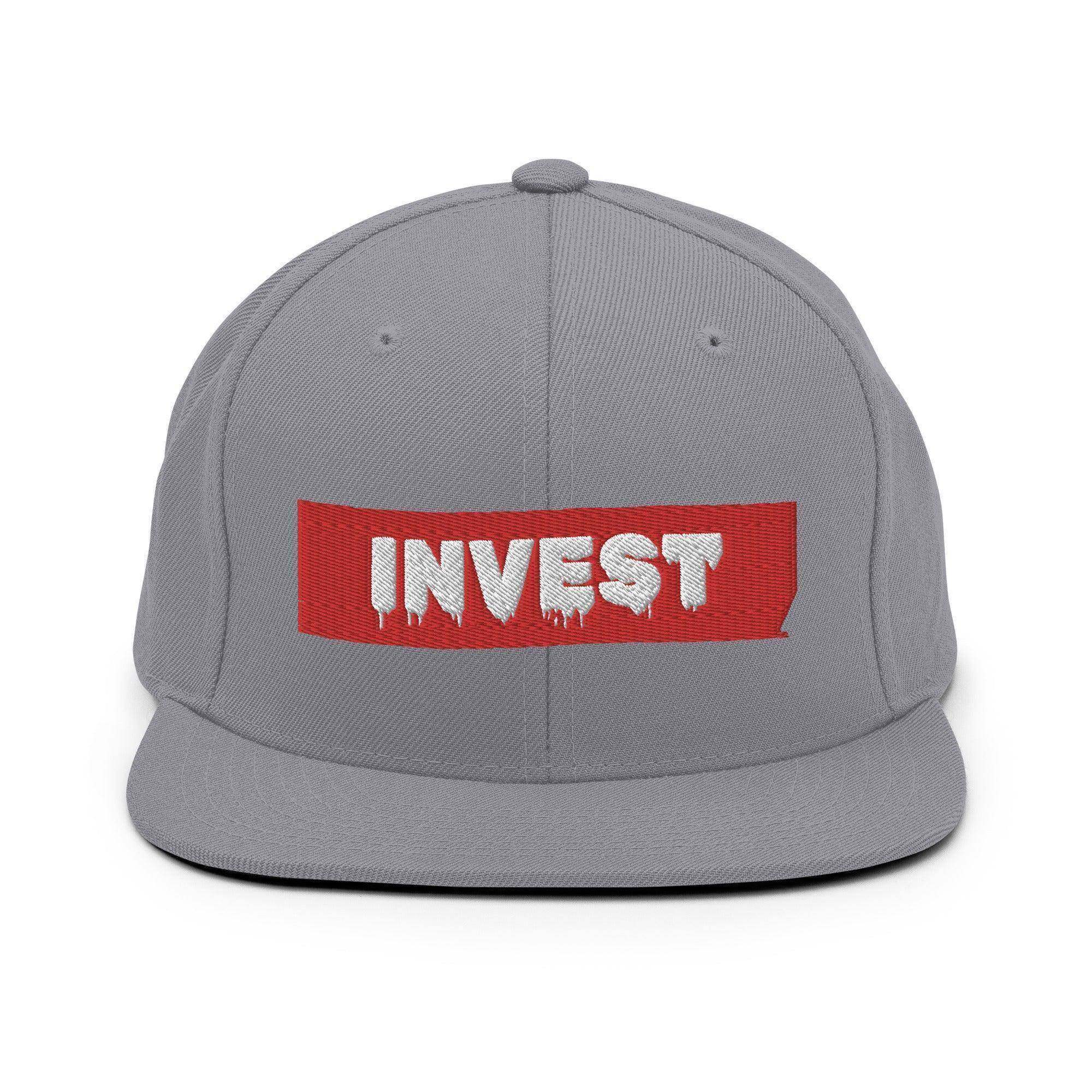 Invest Snapback Hat - InvestmenTees
