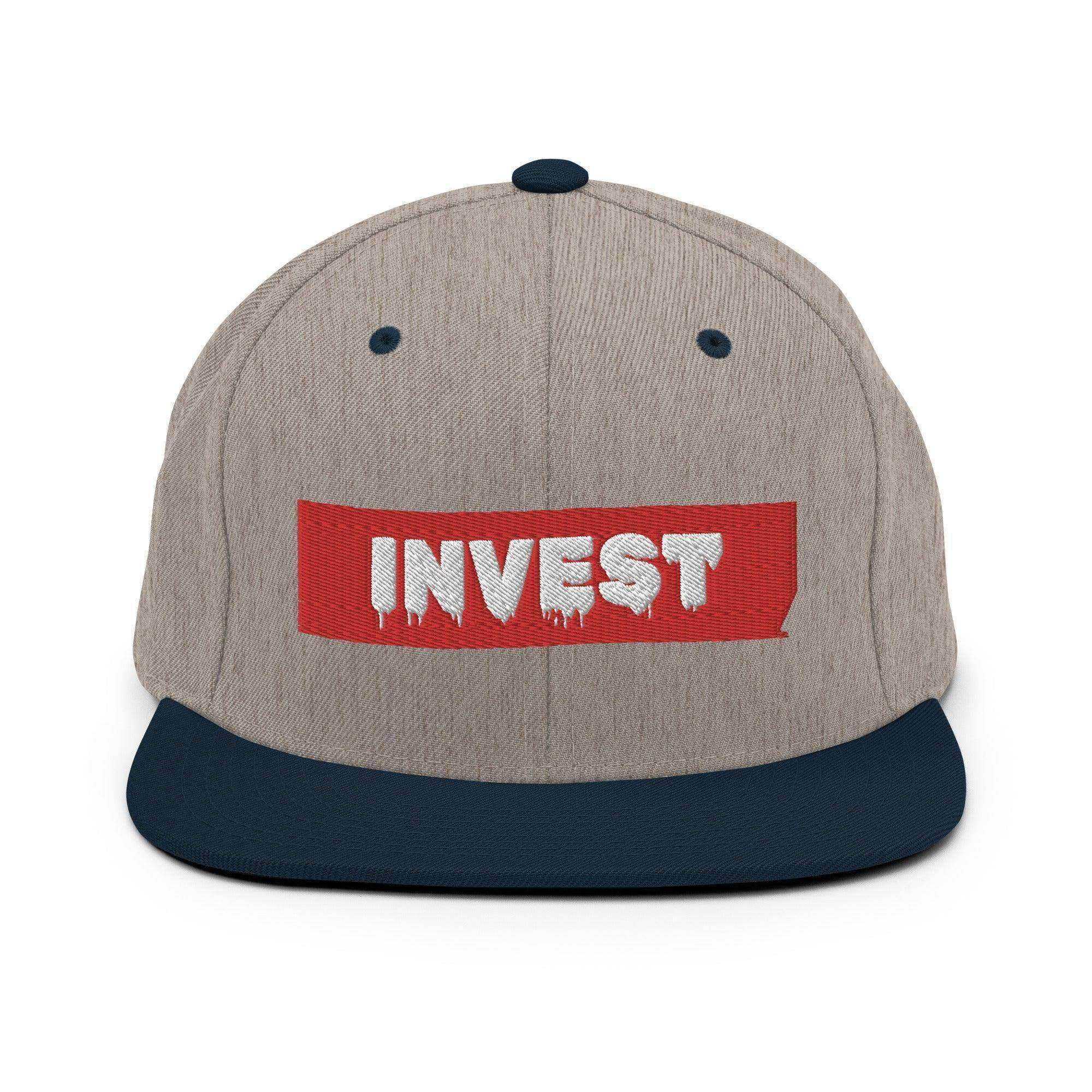 Invest Snapback Hat - InvestmenTees