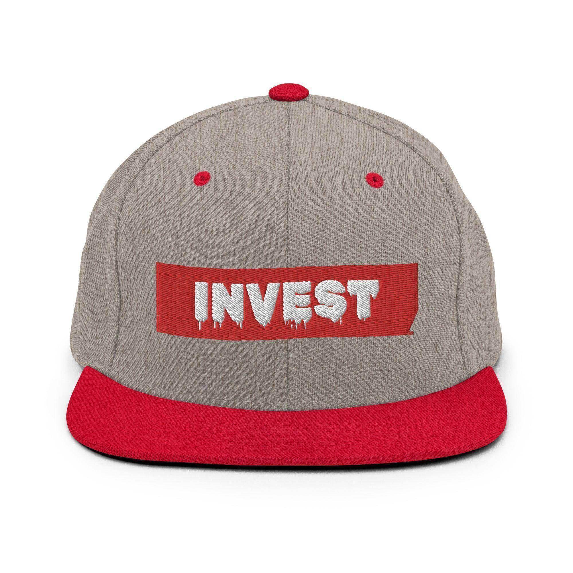 Invest Snapback Hat - InvestmenTees