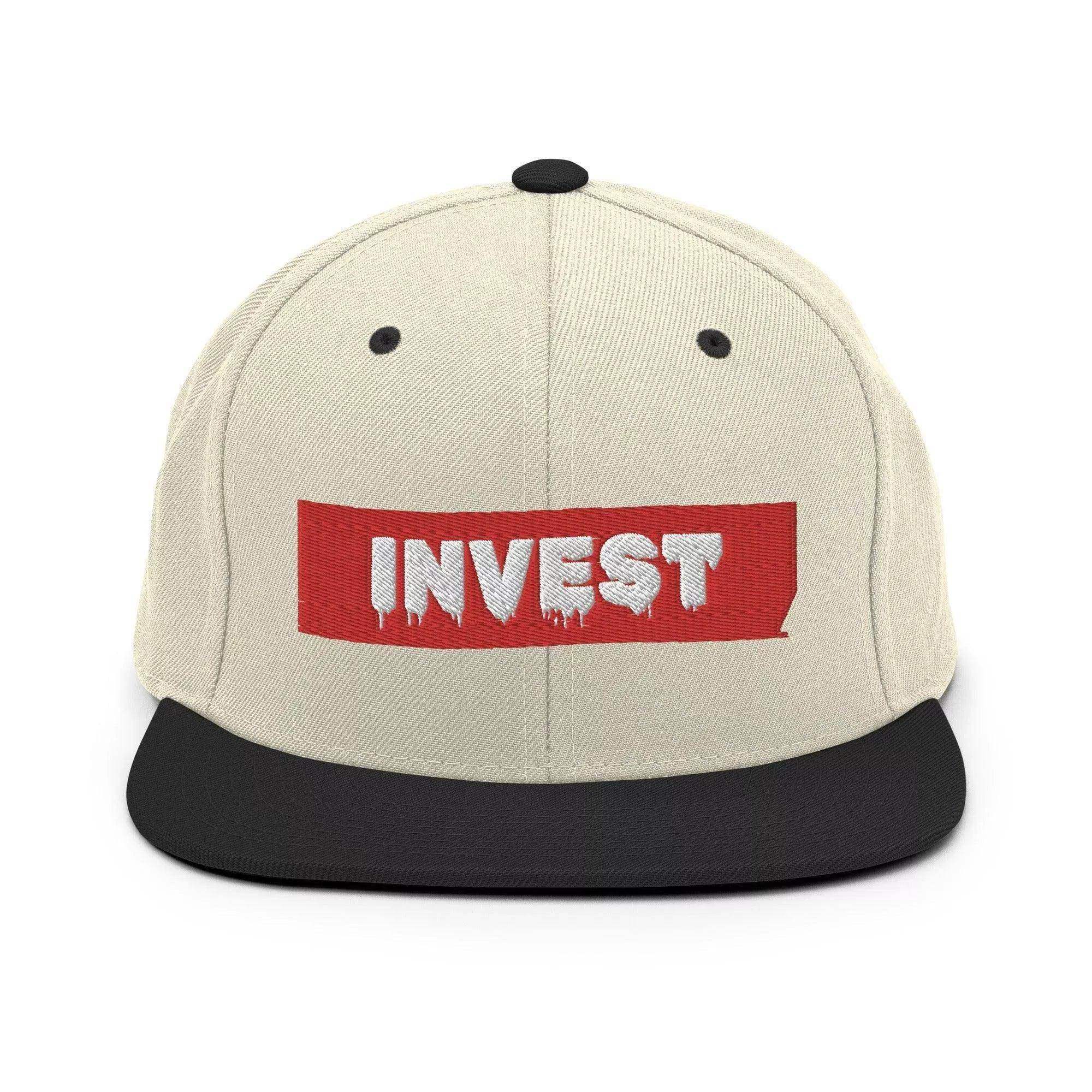 Invest Snapback Hat - InvestmenTees