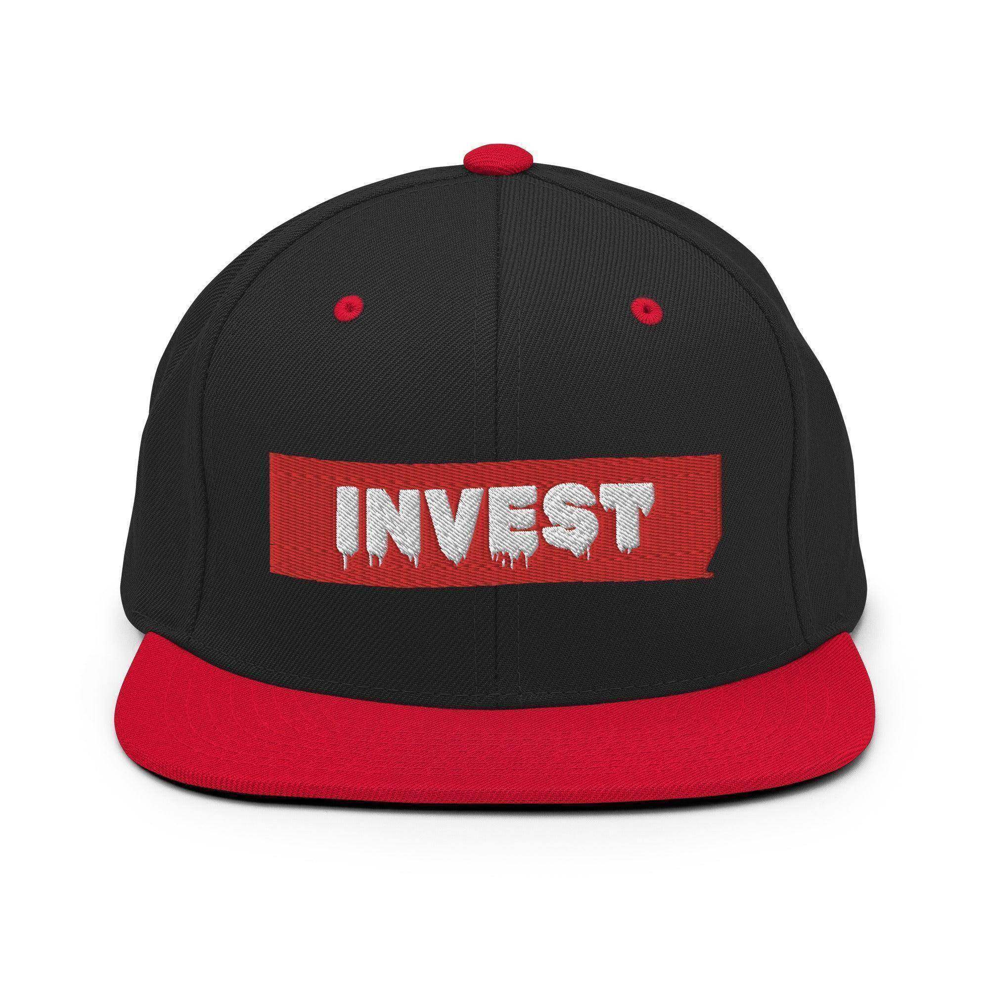 Invest Snapback Hat - InvestmenTees