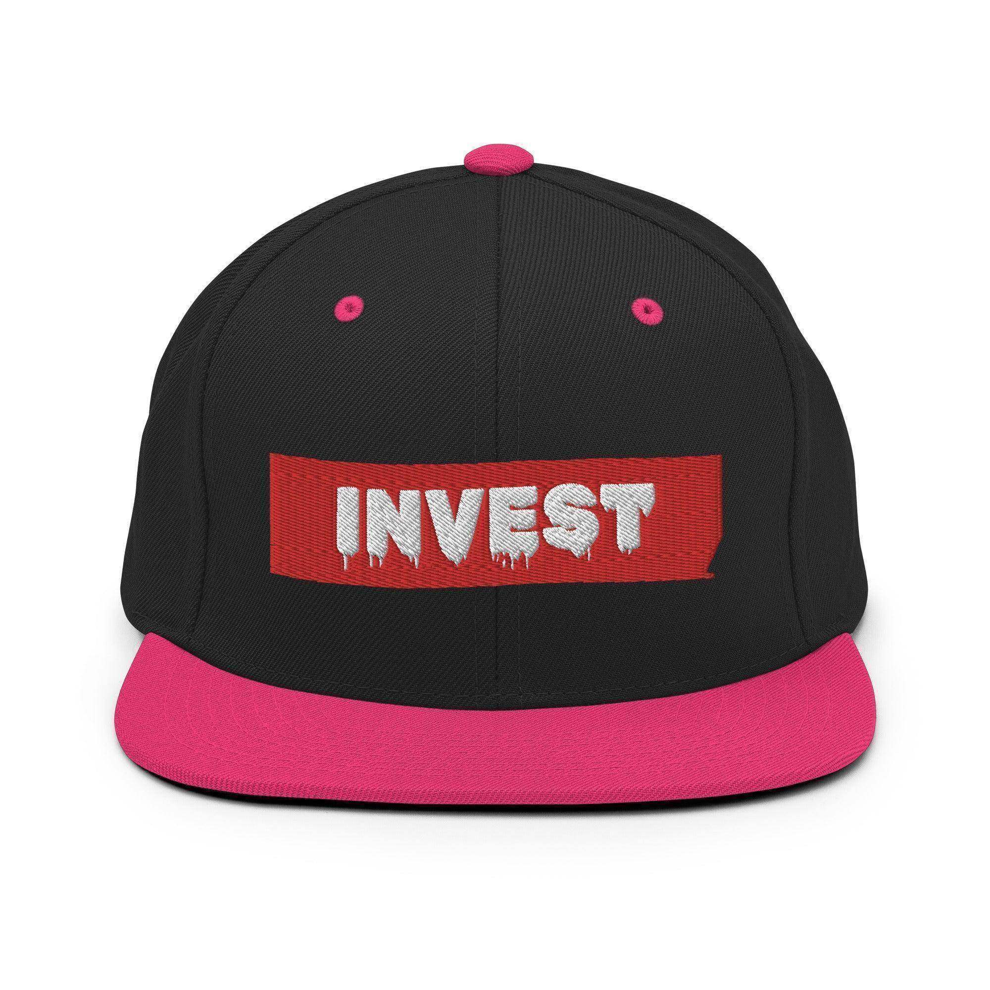Invest Snapback Hat - InvestmenTees