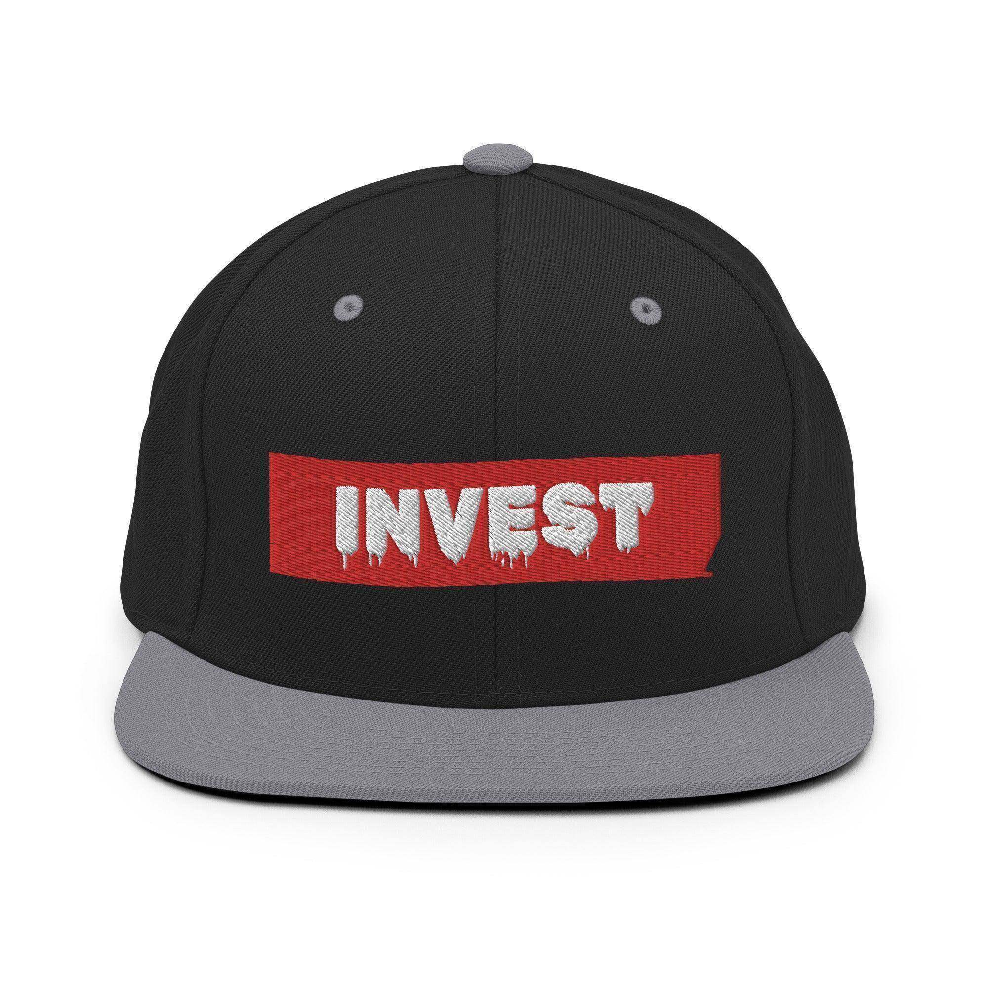 Invest Snapback Hat - InvestmenTees