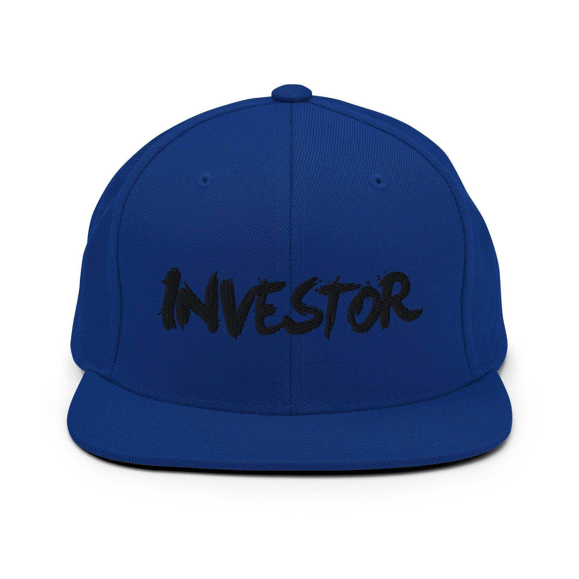Investor | Finance Snapback Hat - InvestmenTees