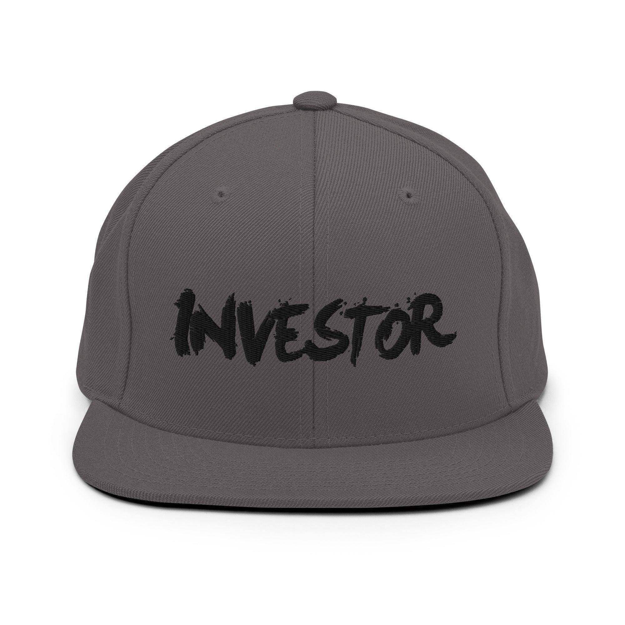 Investor | Finance Snapback Hat - InvestmenTees