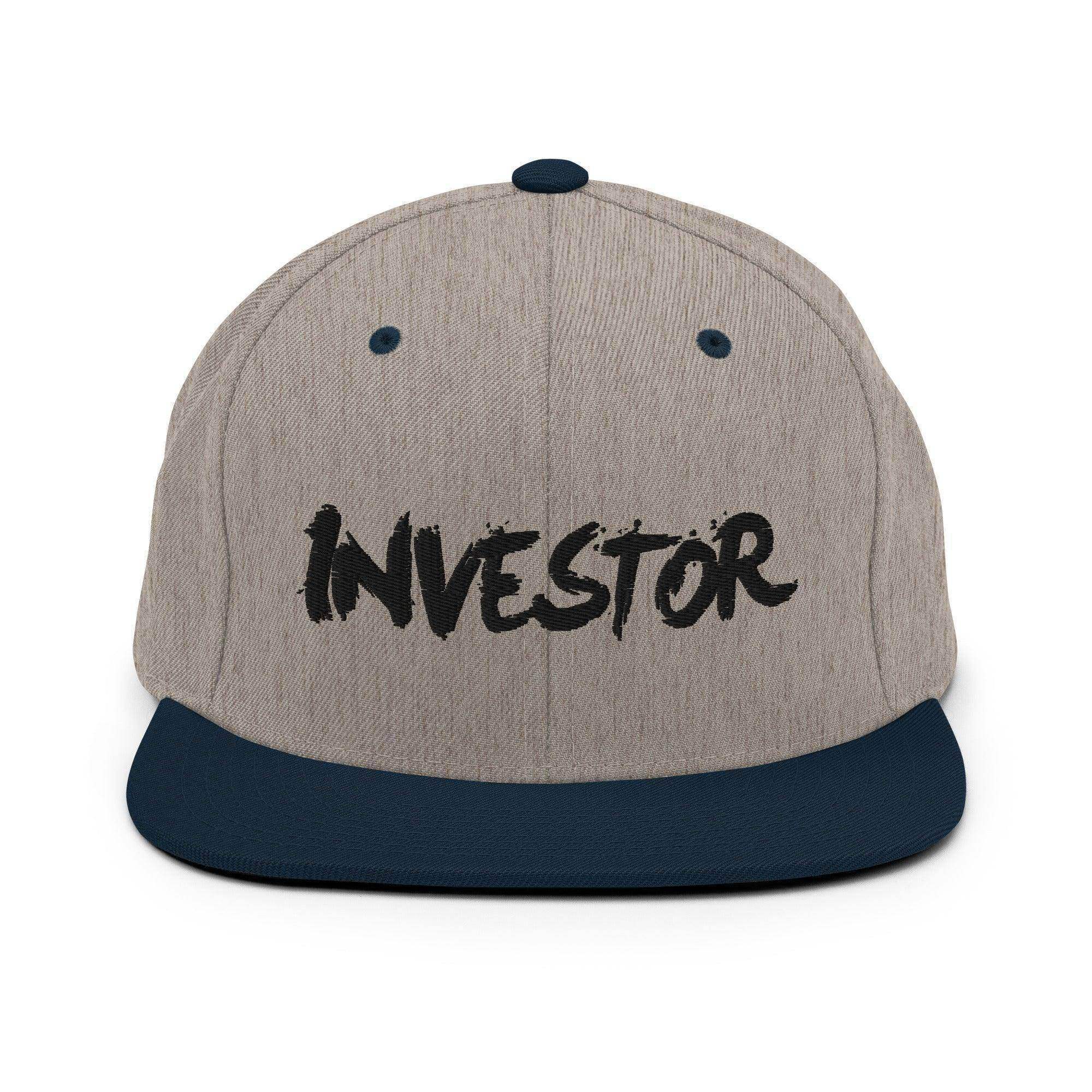 Investor | Finance Snapback Hat - InvestmenTees