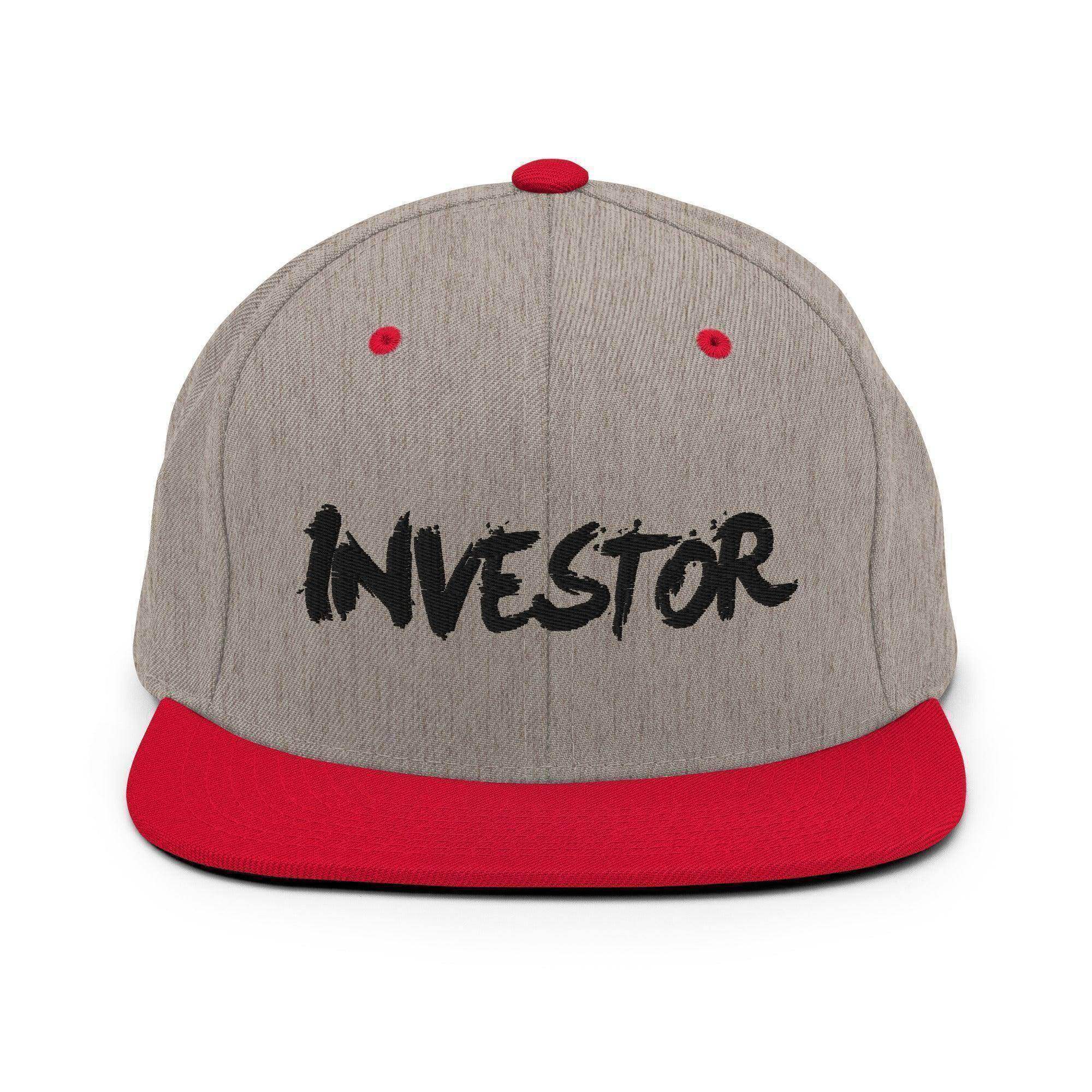 Investor | Finance Snapback Hat - InvestmenTees