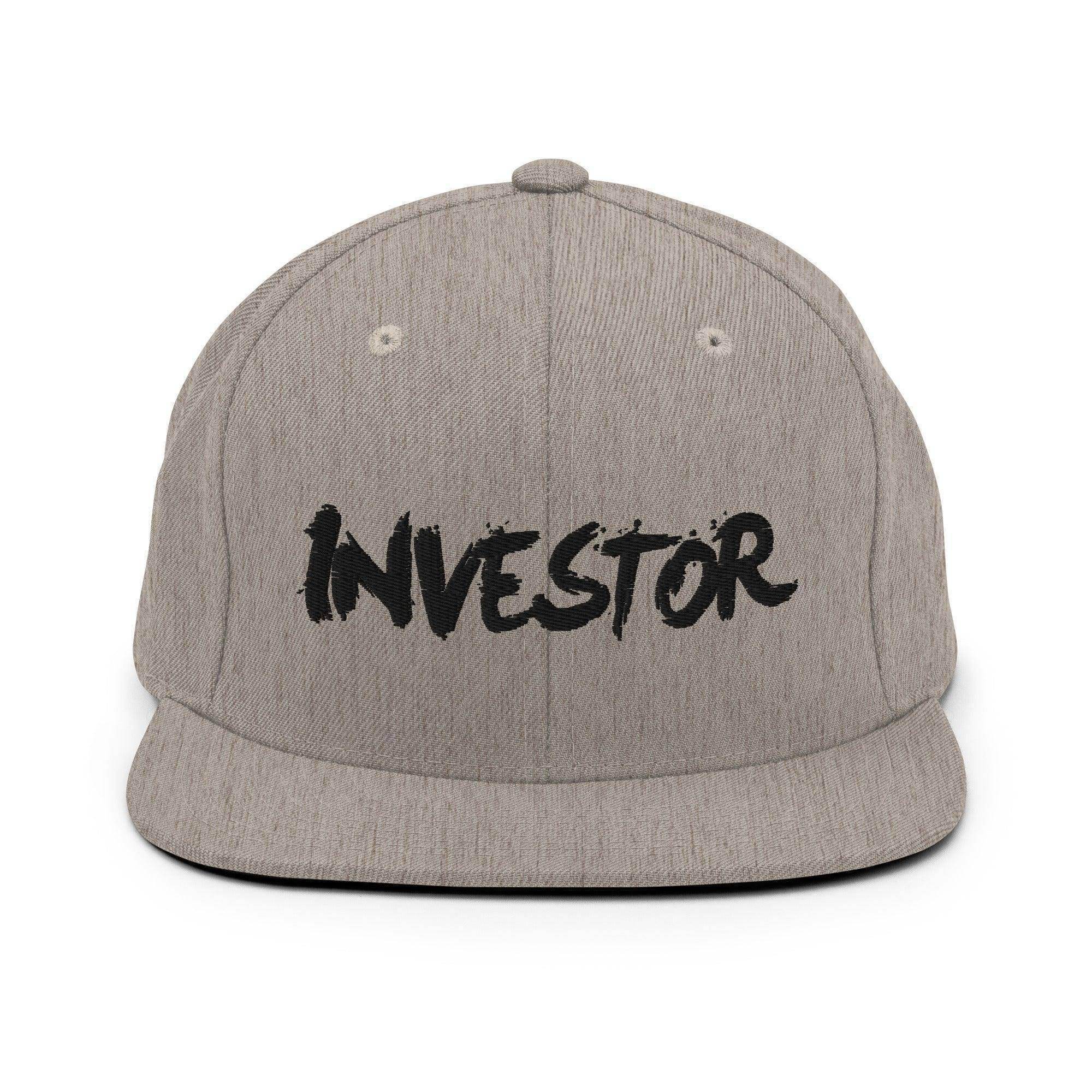 Investor | Finance Snapback Hat - InvestmenTees