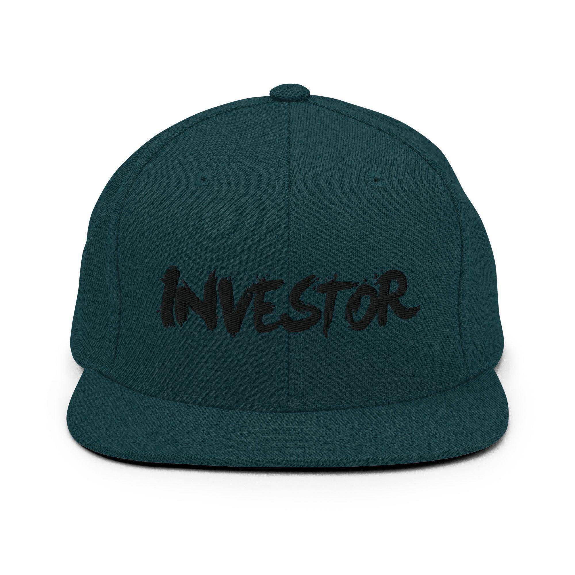 Investor | Finance Snapback Hat - InvestmenTees