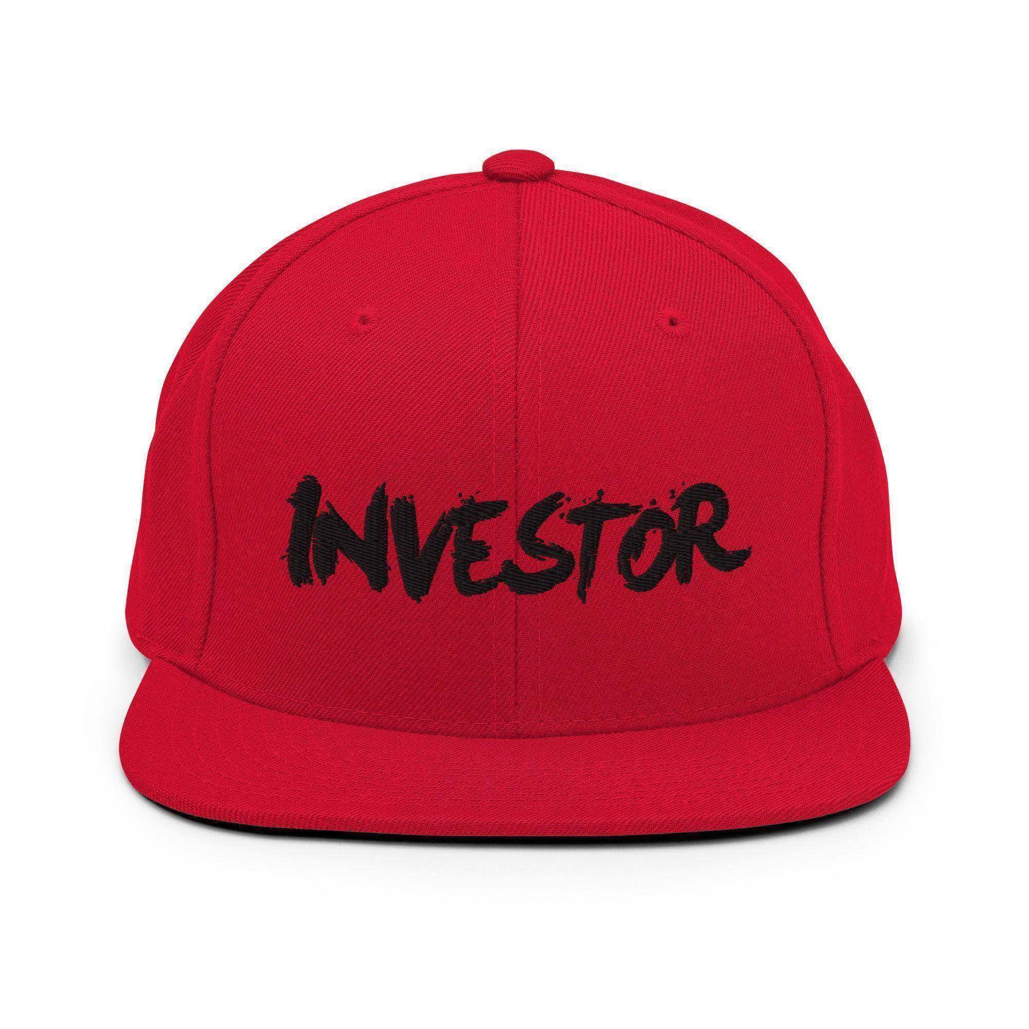 Investor | Finance Snapback Hat - InvestmenTees