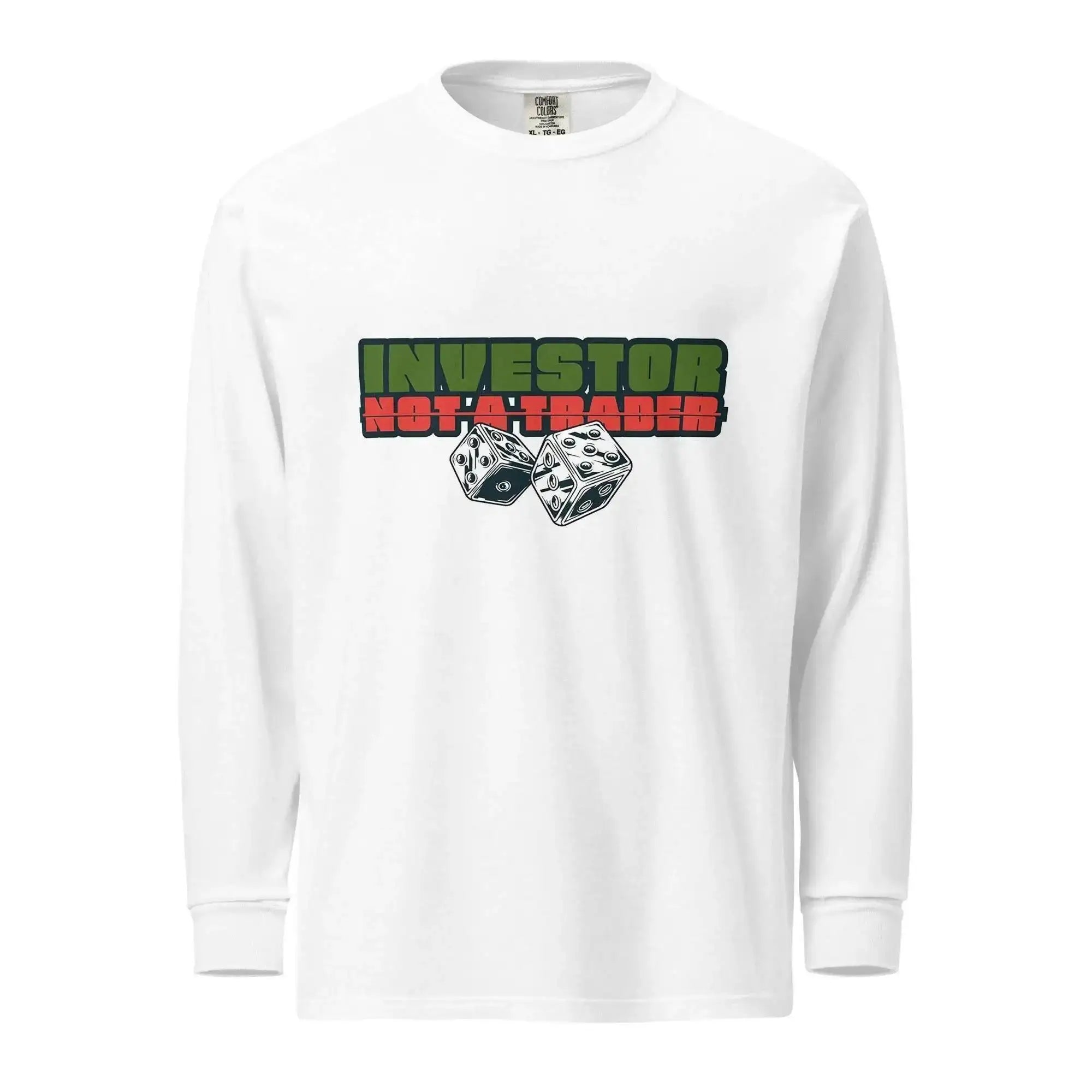 Investor | Not A Trader Long Sleeve T-Shirt - InvestmenTees
