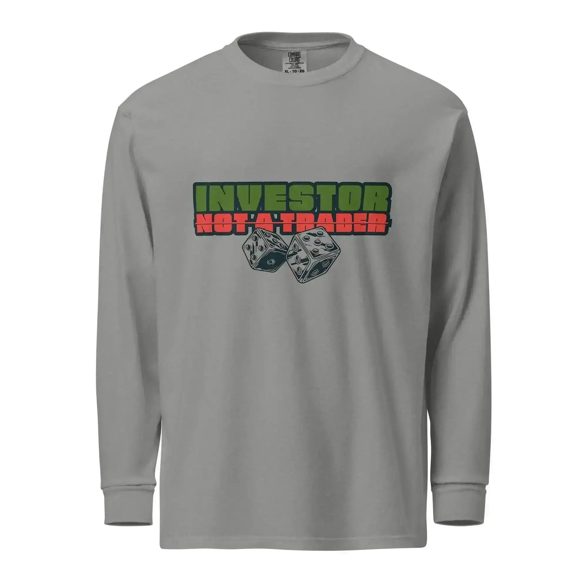 Investor | Not A Trader Long Sleeve T-Shirt - InvestmenTees