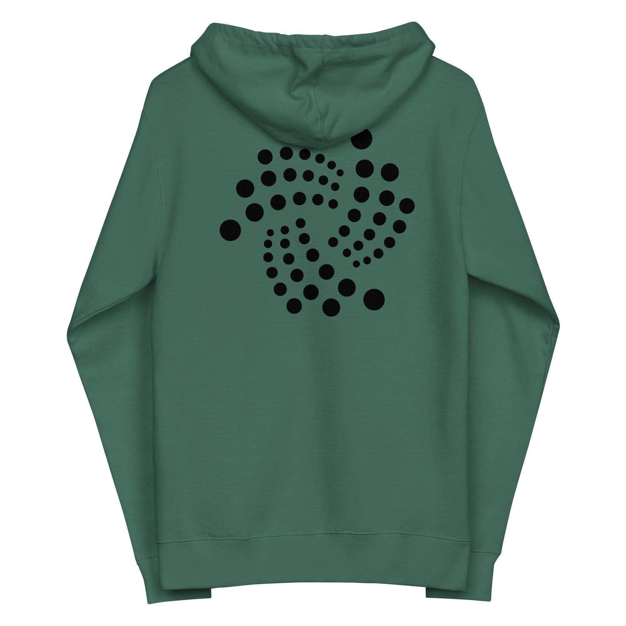 Iota Zip Up Hoodie - InvestmenTees