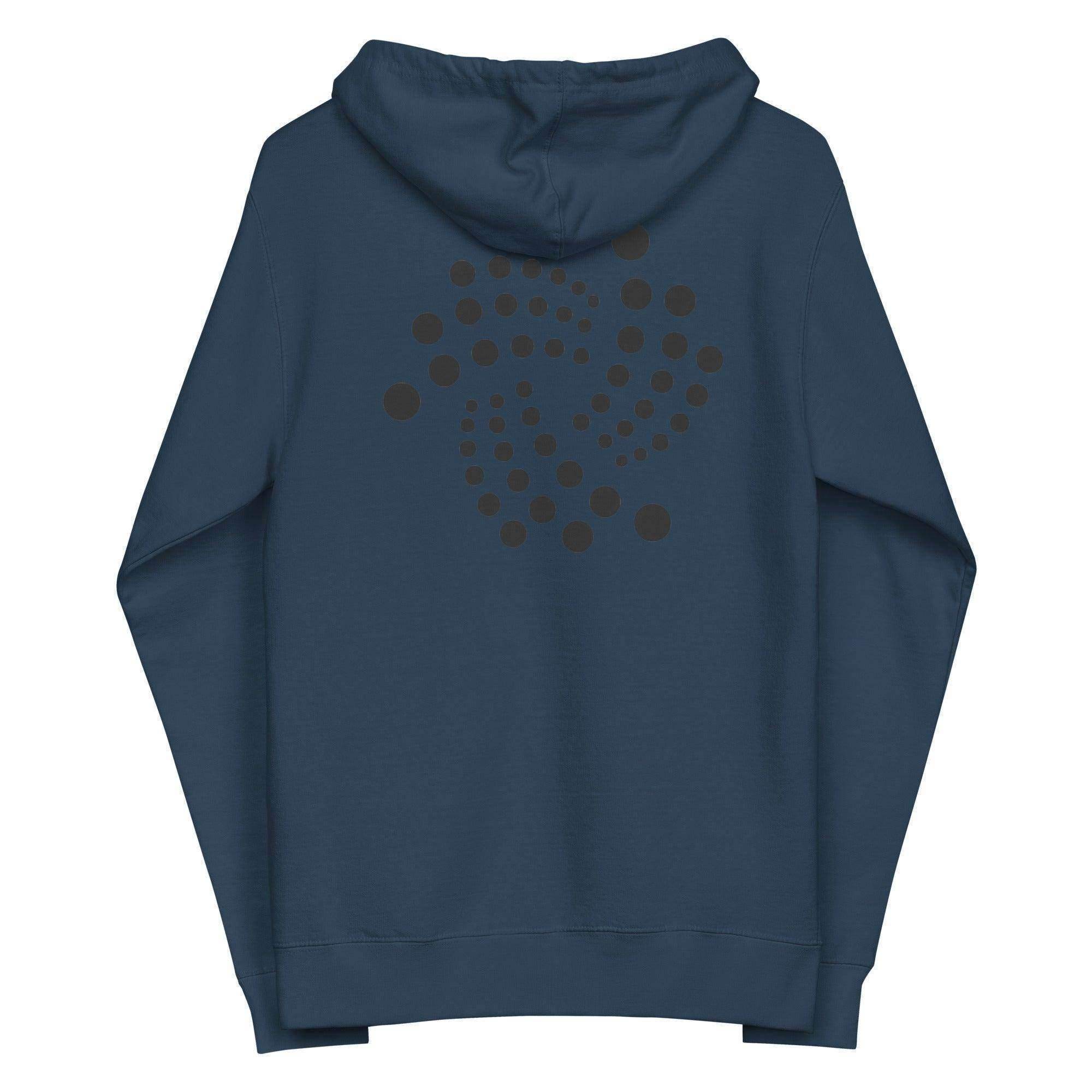 Iota Zip Up Hoodie - InvestmenTees