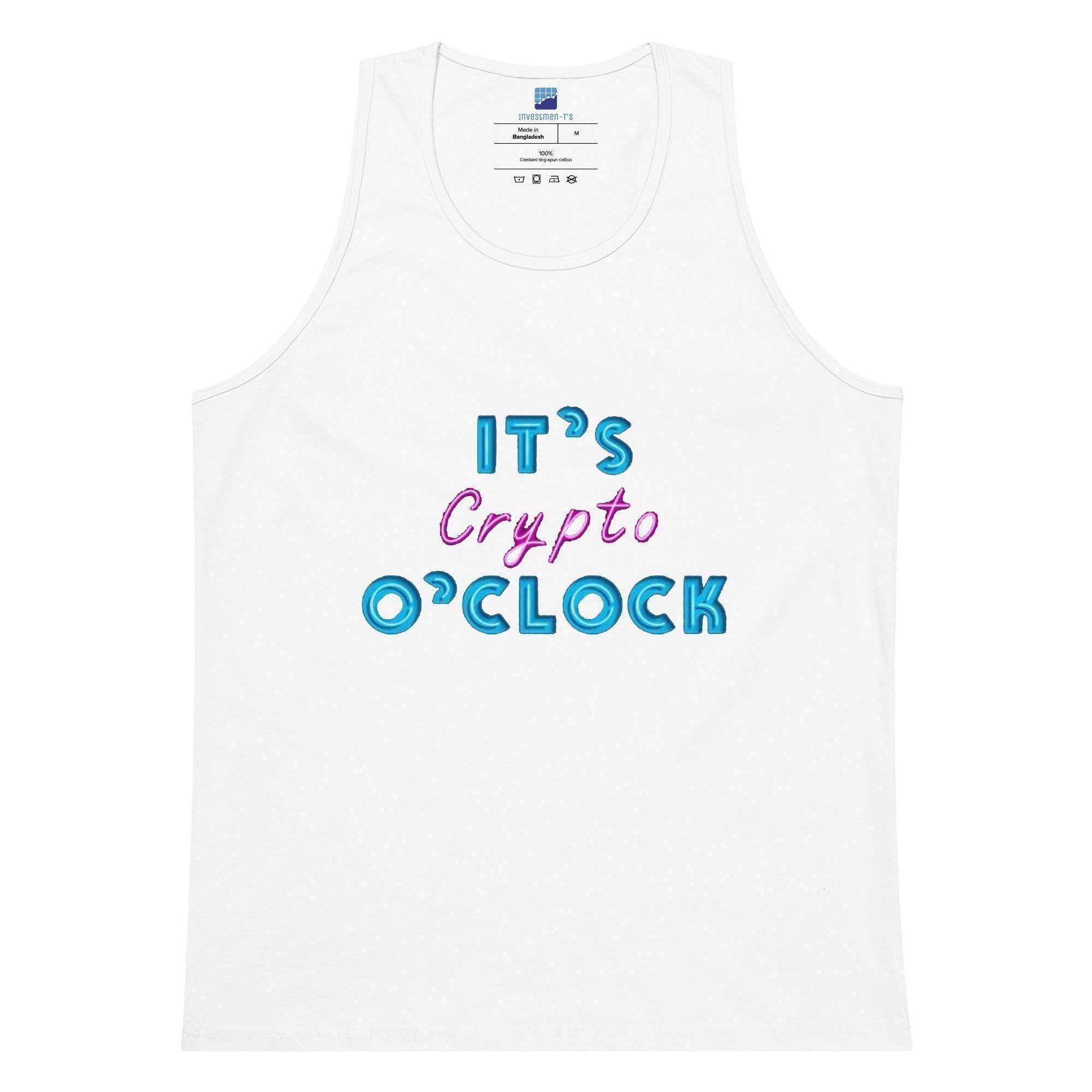 It's Crypto O' Clock Tank Top - InvestmenTees