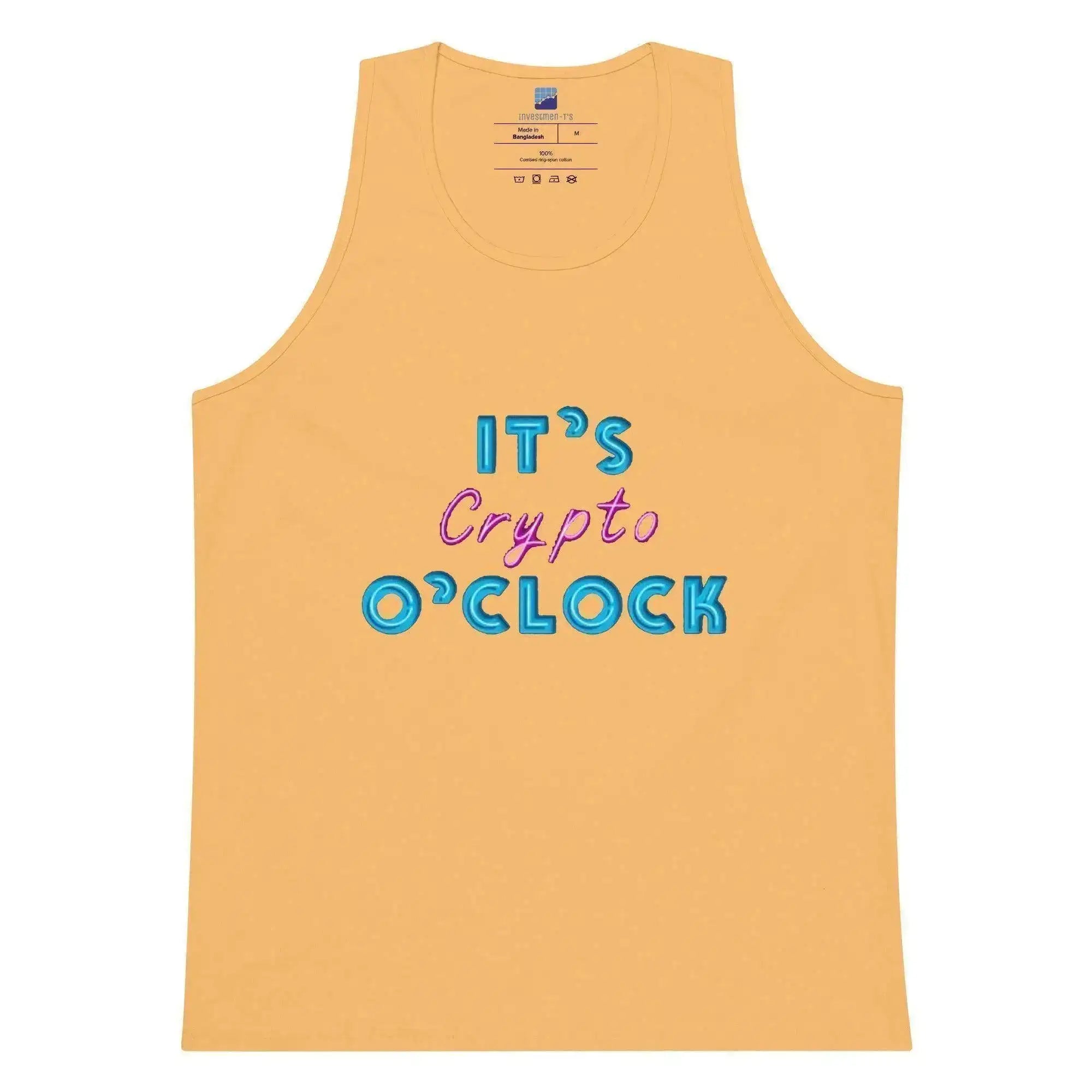 It's Crypto O' Clock Tank Top - InvestmenTees