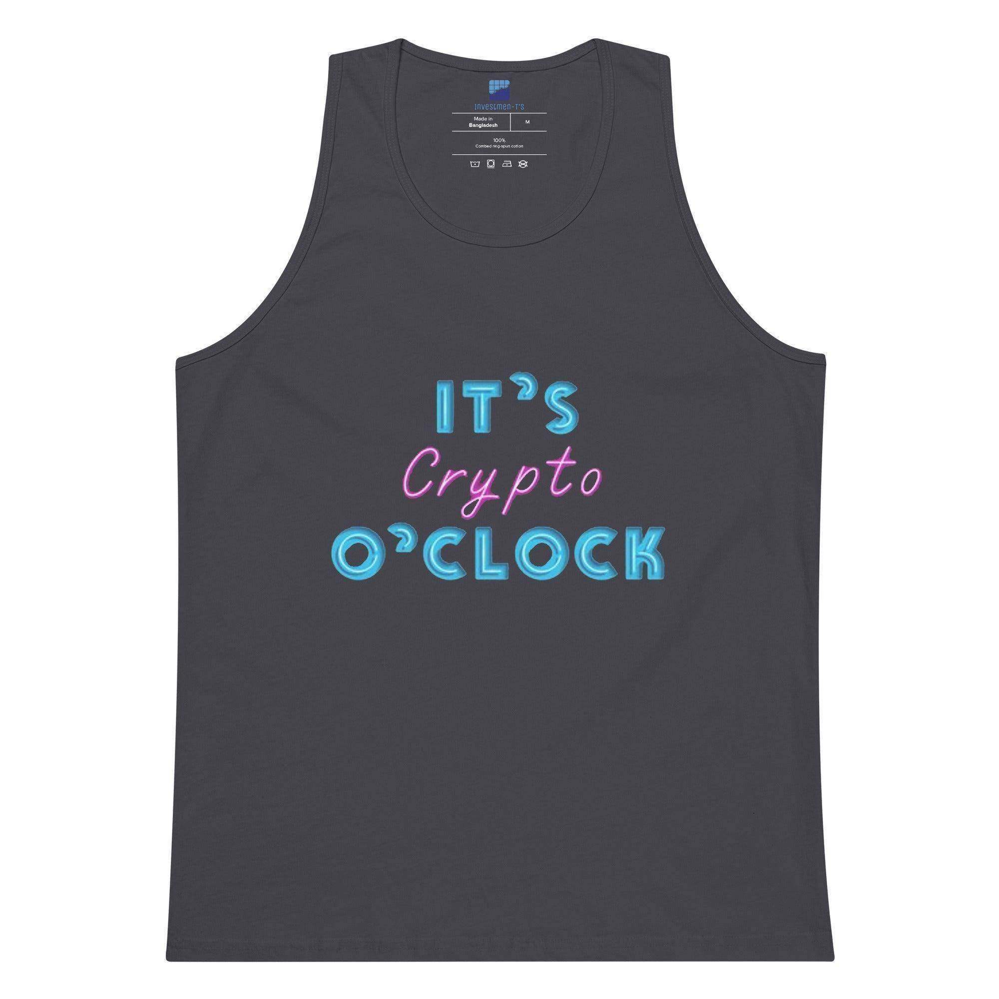 It's Crypto O' Clock Tank Top - InvestmenTees