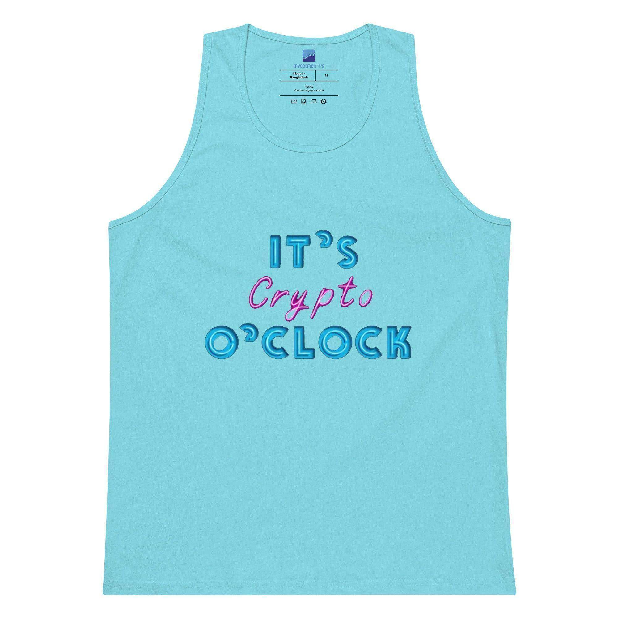 It's Crypto O' Clock Tank Top - InvestmenTees