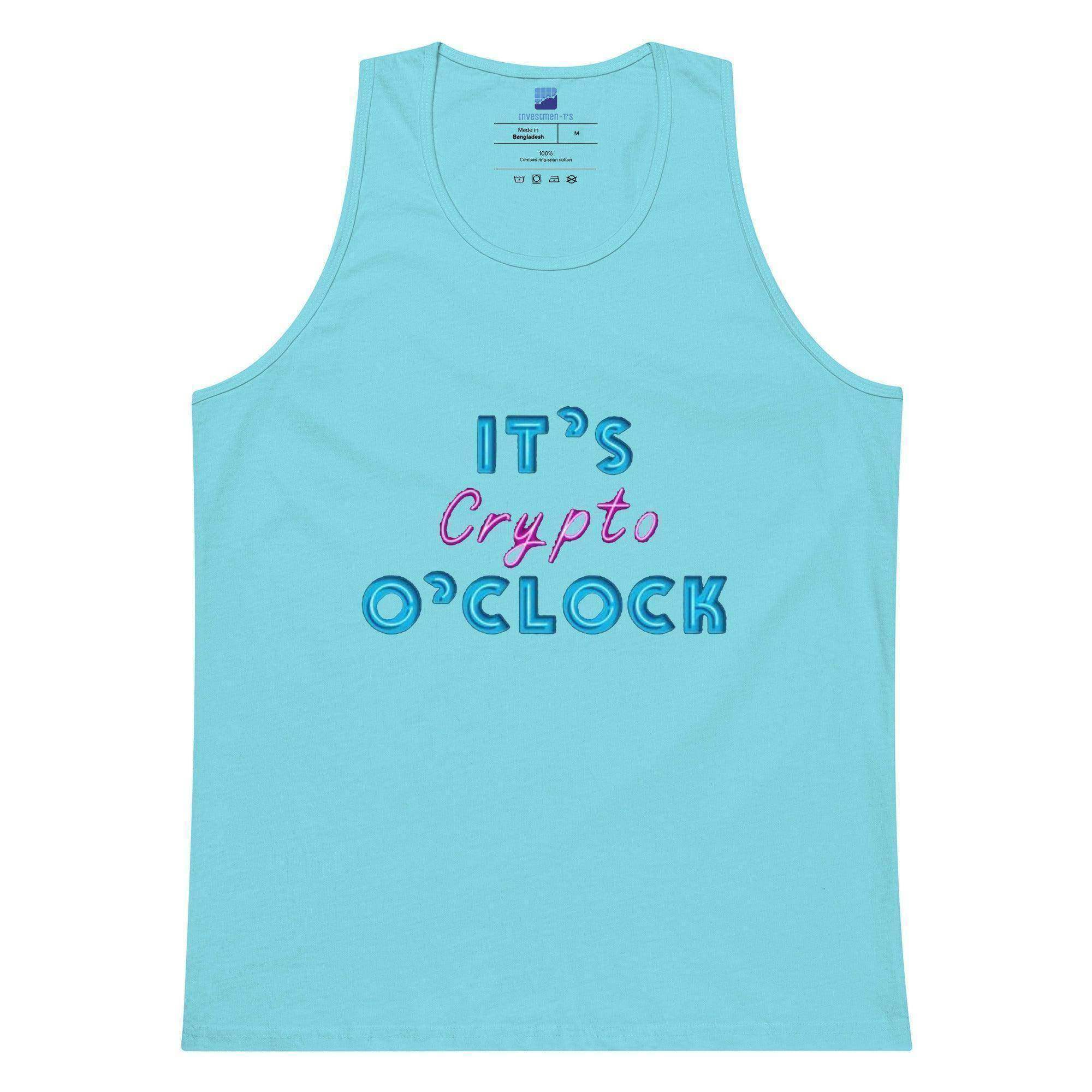 It's Crypto O' Clock Tank Top - InvestmenTees