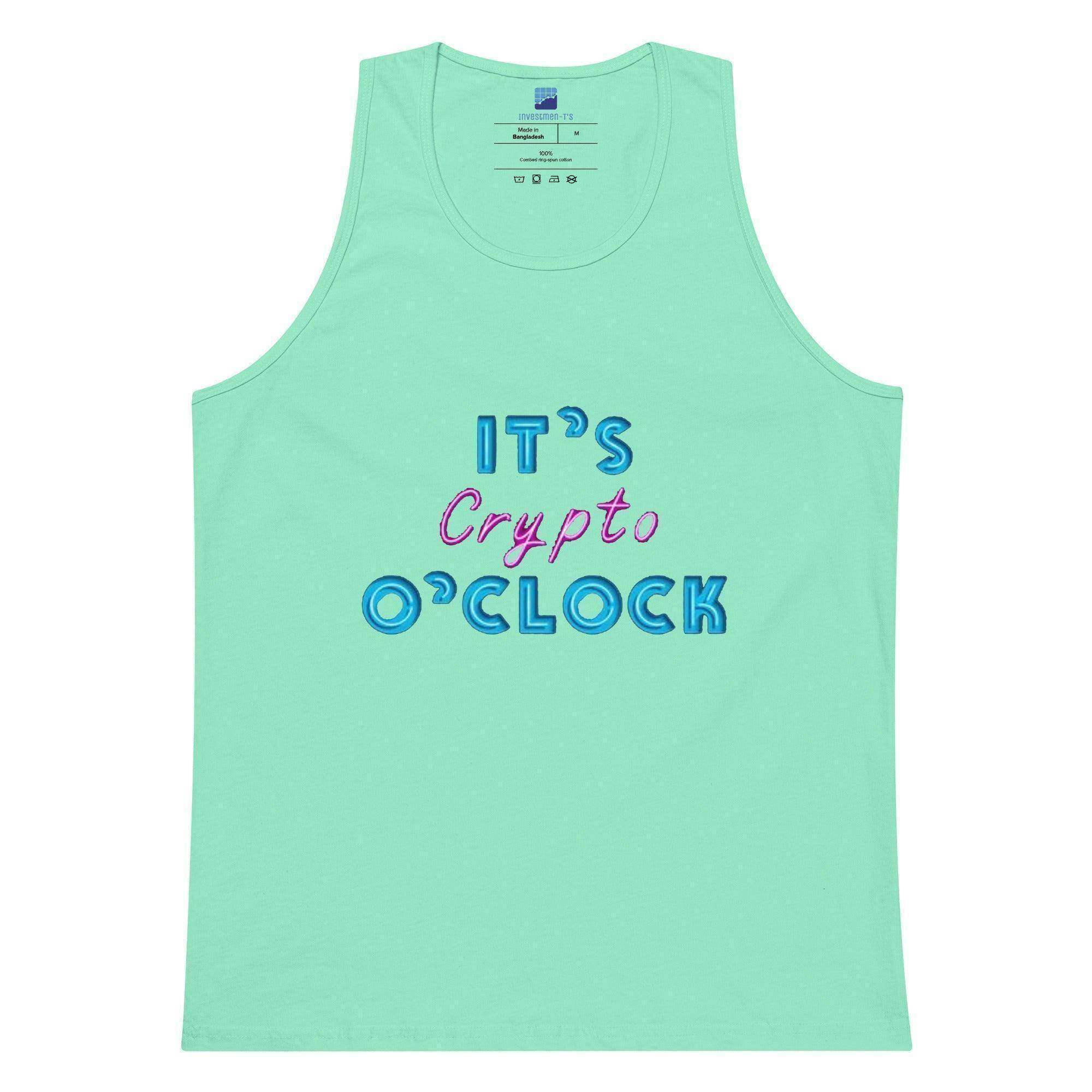 It's Crypto O' Clock Tank Top - InvestmenTees