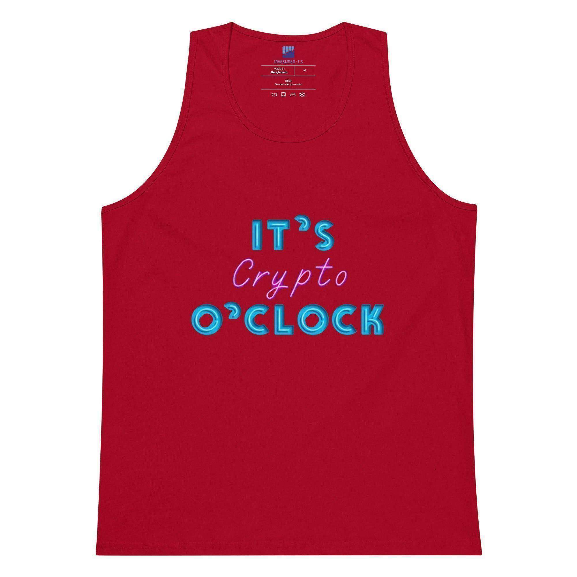 It's Crypto O' Clock Tank Top - InvestmenTees