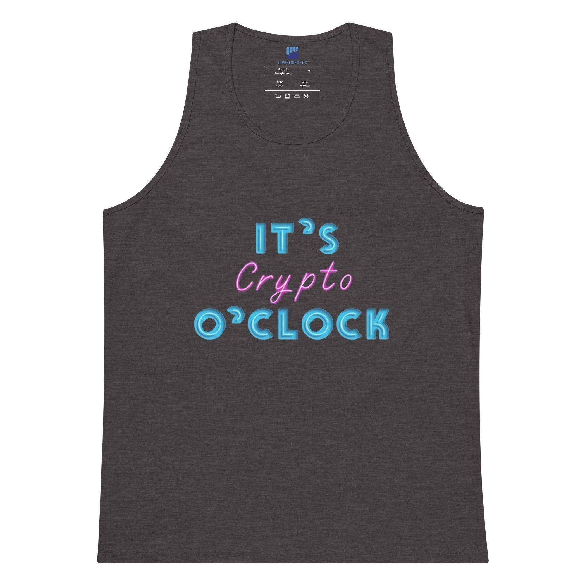 It's Crypto O' Clock Tank Top - InvestmenTees