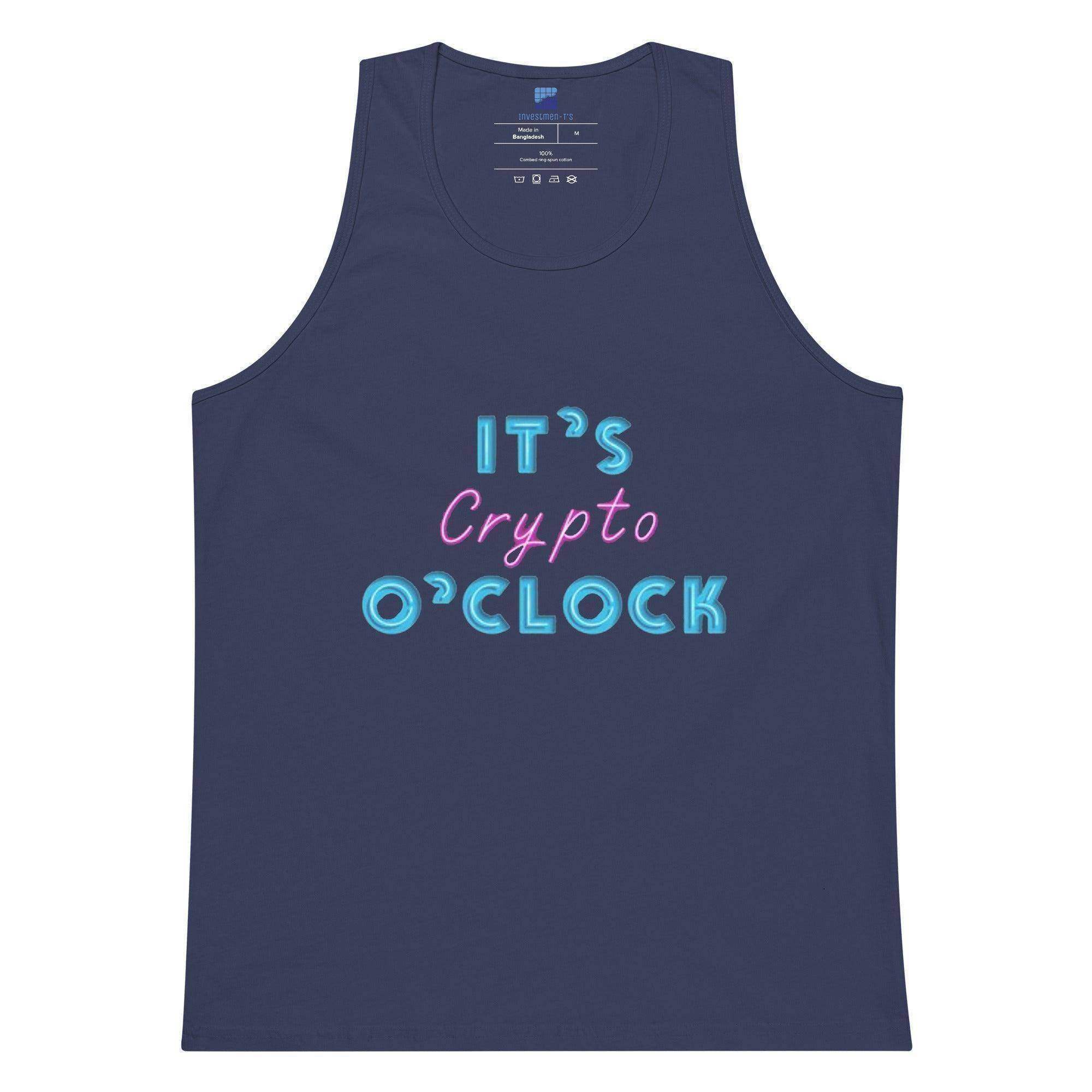 It's Crypto O' Clock Tank Top - InvestmenTees