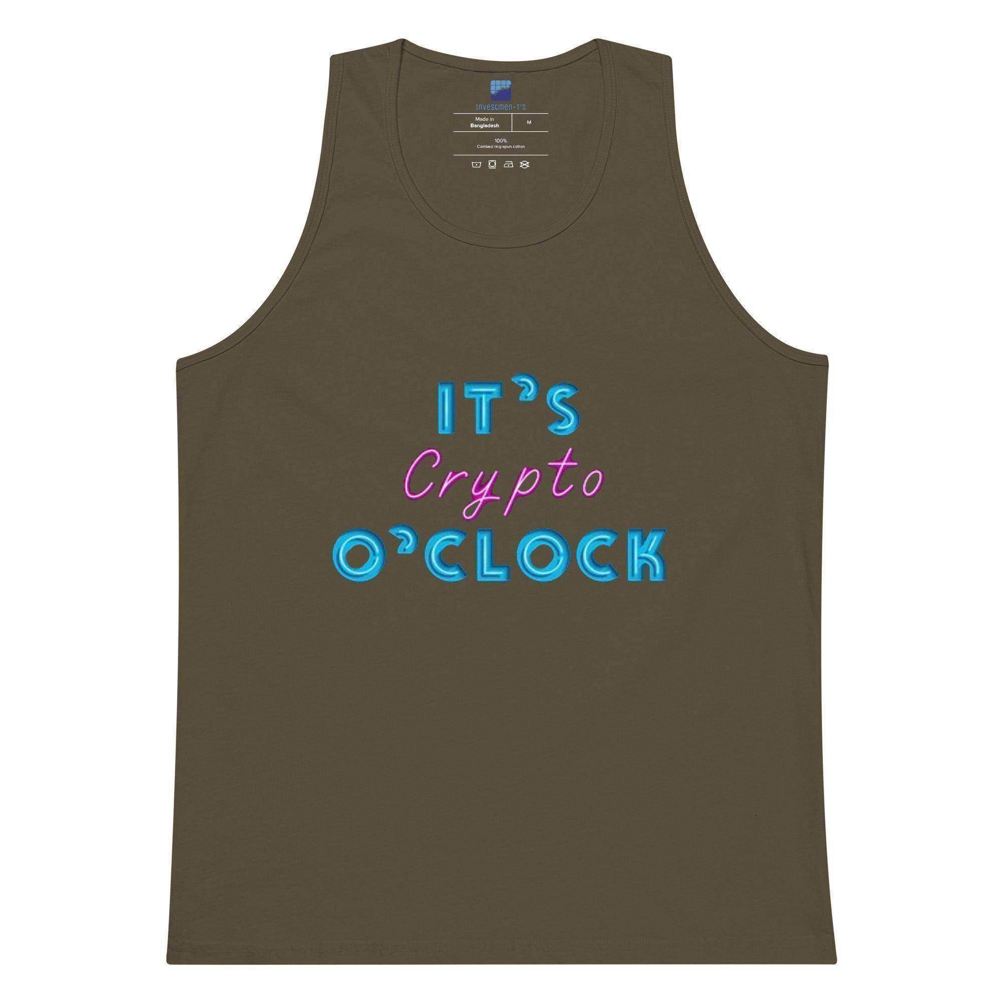 It's Crypto O' Clock Tank Top - InvestmenTees
