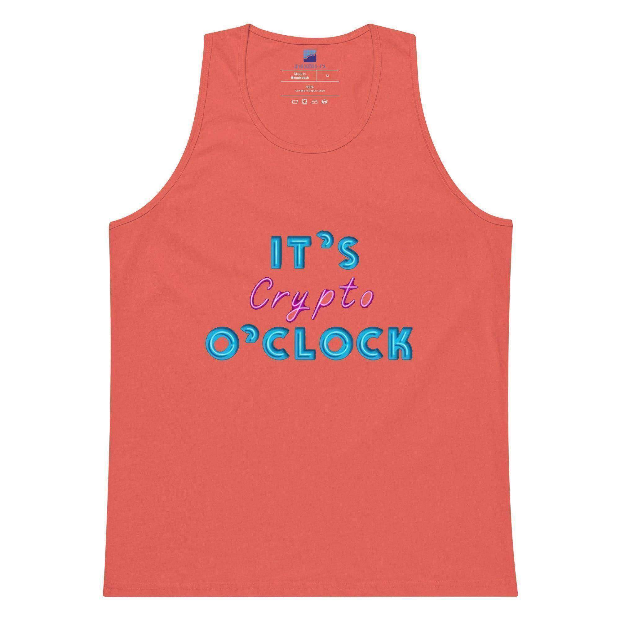 It's Crypto O' Clock Tank Top - InvestmenTees