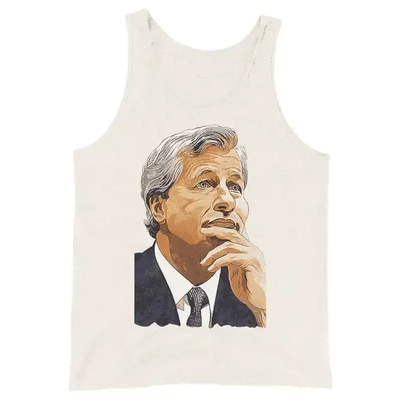 Jamie Dimon Tank Top - InvestmenTees