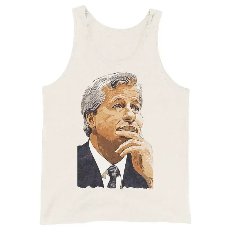 Jamie Dimon Tank Top - InvestmenTees