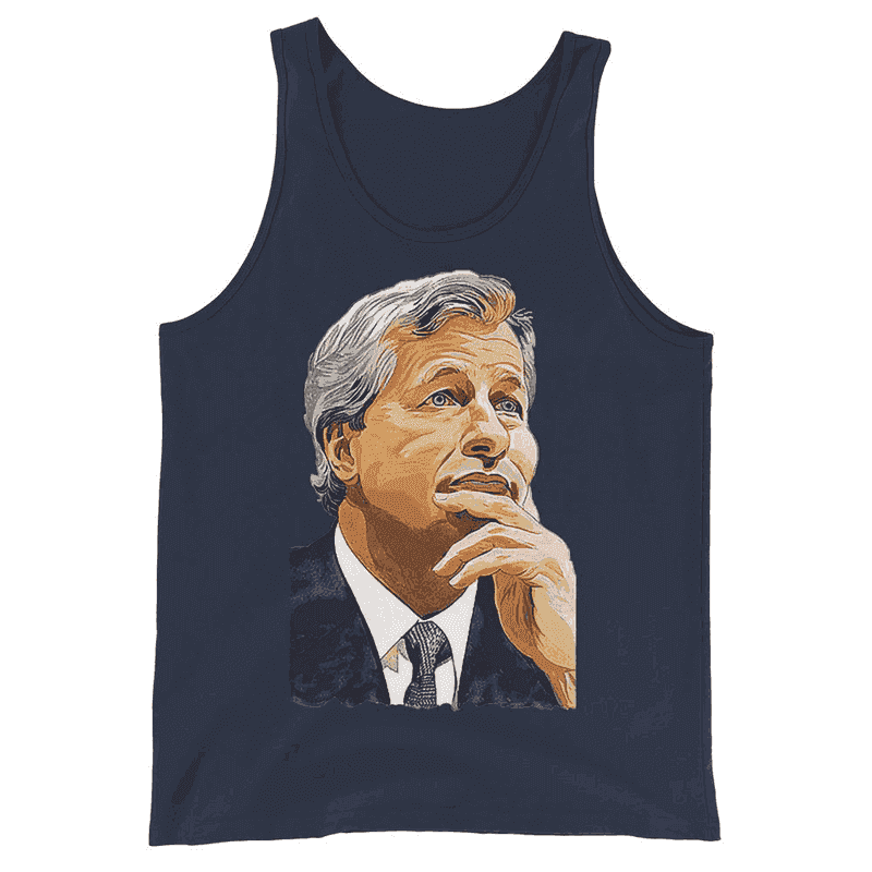 Jamie Dimon Tank Top - InvestmenTees