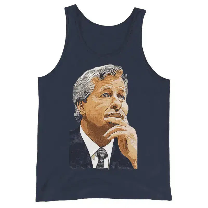 Jamie Dimon Tank Top - InvestmenTees