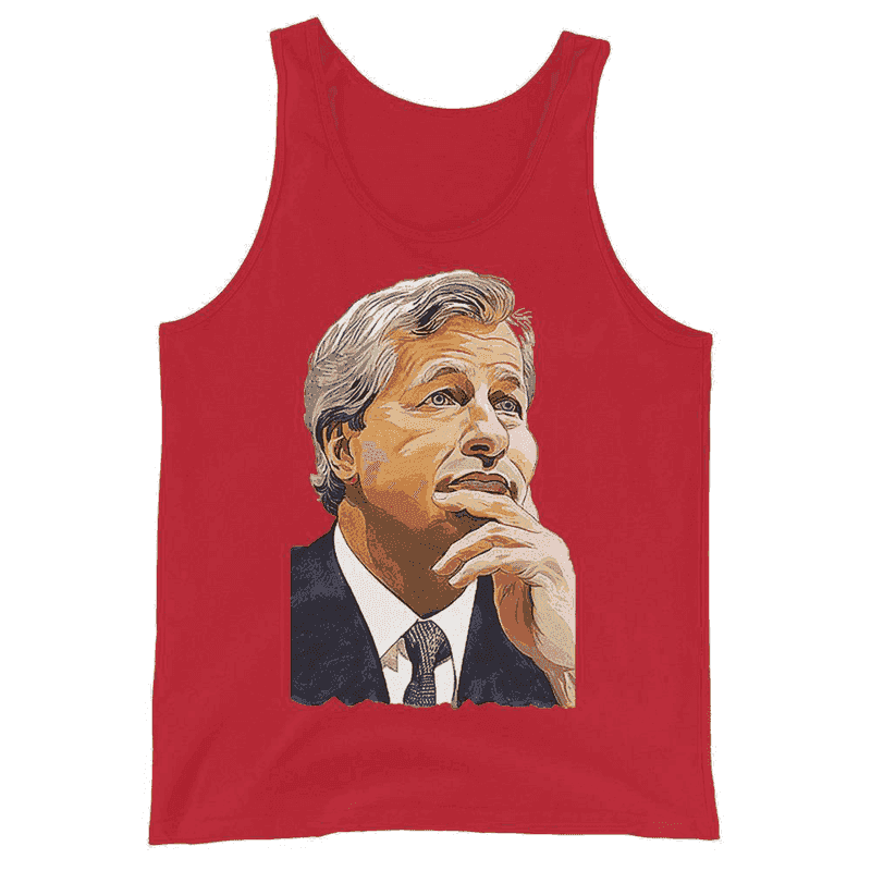 Jamie Dimon Tank Top - InvestmenTees