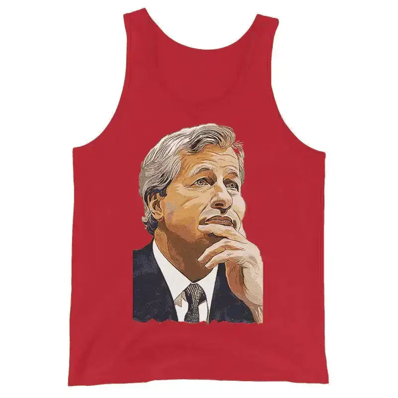 Jamie Dimon Tank Top - InvestmenTees