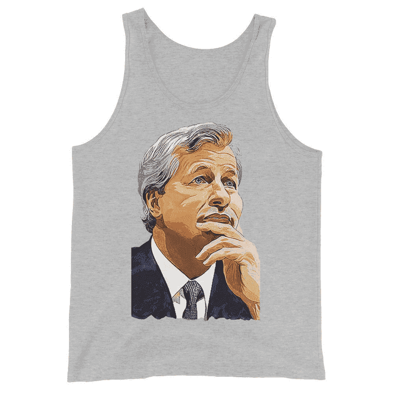 Jamie Dimon Tank Top - InvestmenTees