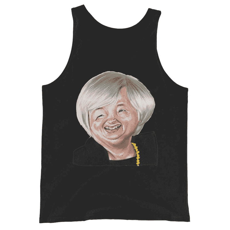 Janet Yellen Tank Top - InvestmenTees