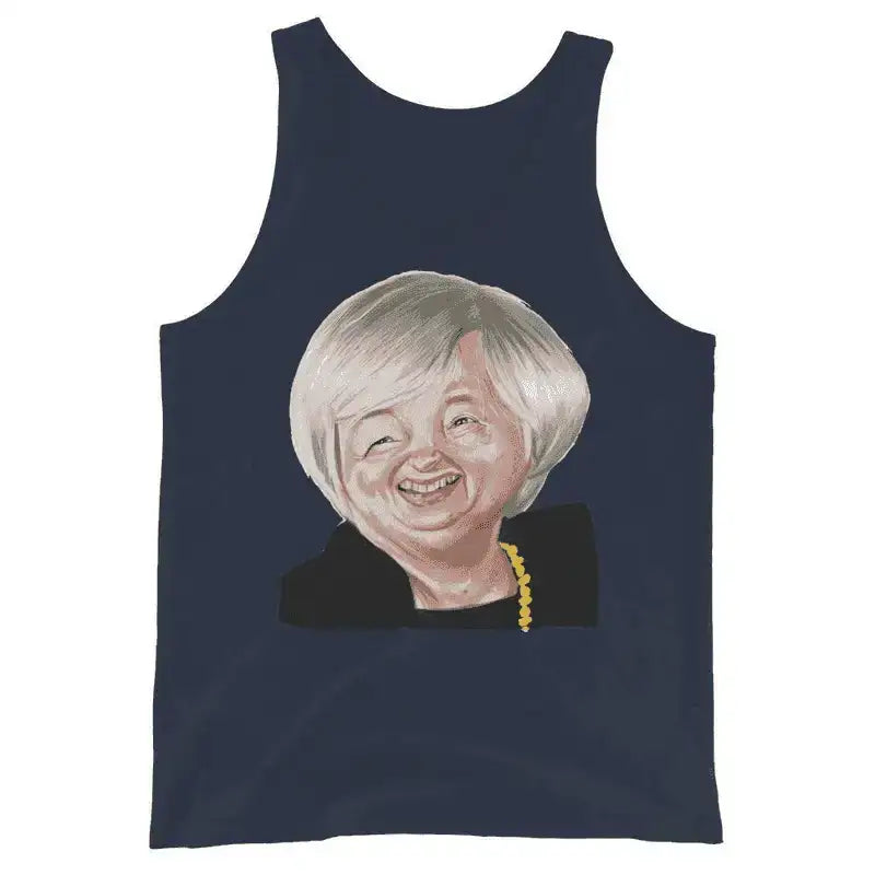 Janet Yellen Tank Top - InvestmenTees