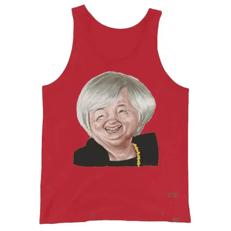 Janet Yellen Tank Top - InvestmenTees