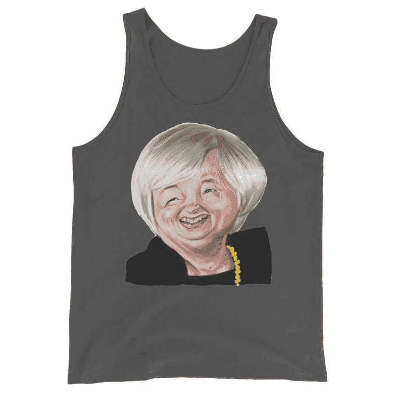 Janet Yellen Tank Top - InvestmenTees