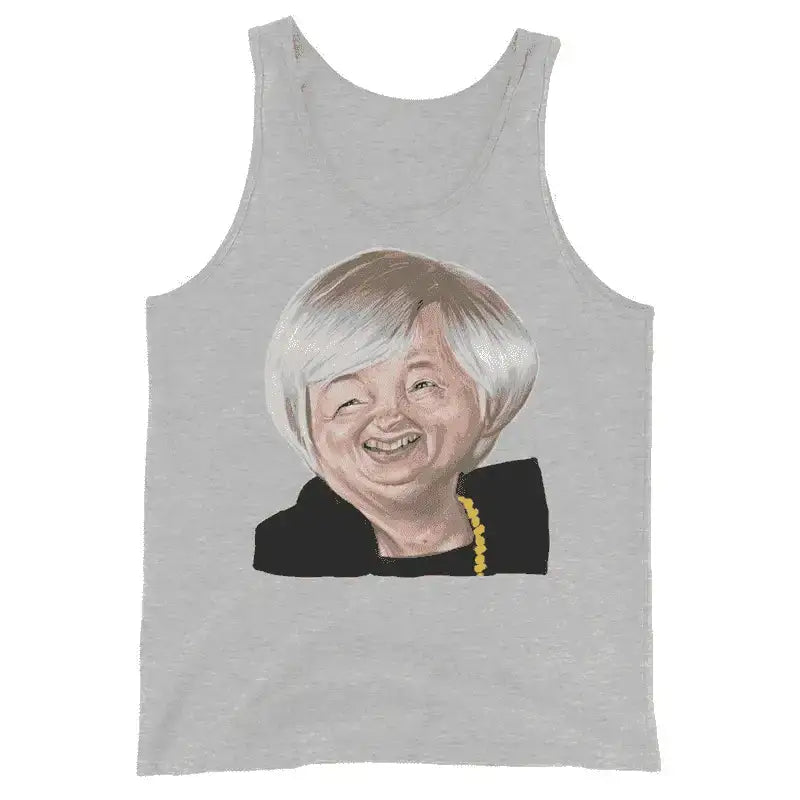 Janet Yellen Tank Top - InvestmenTees