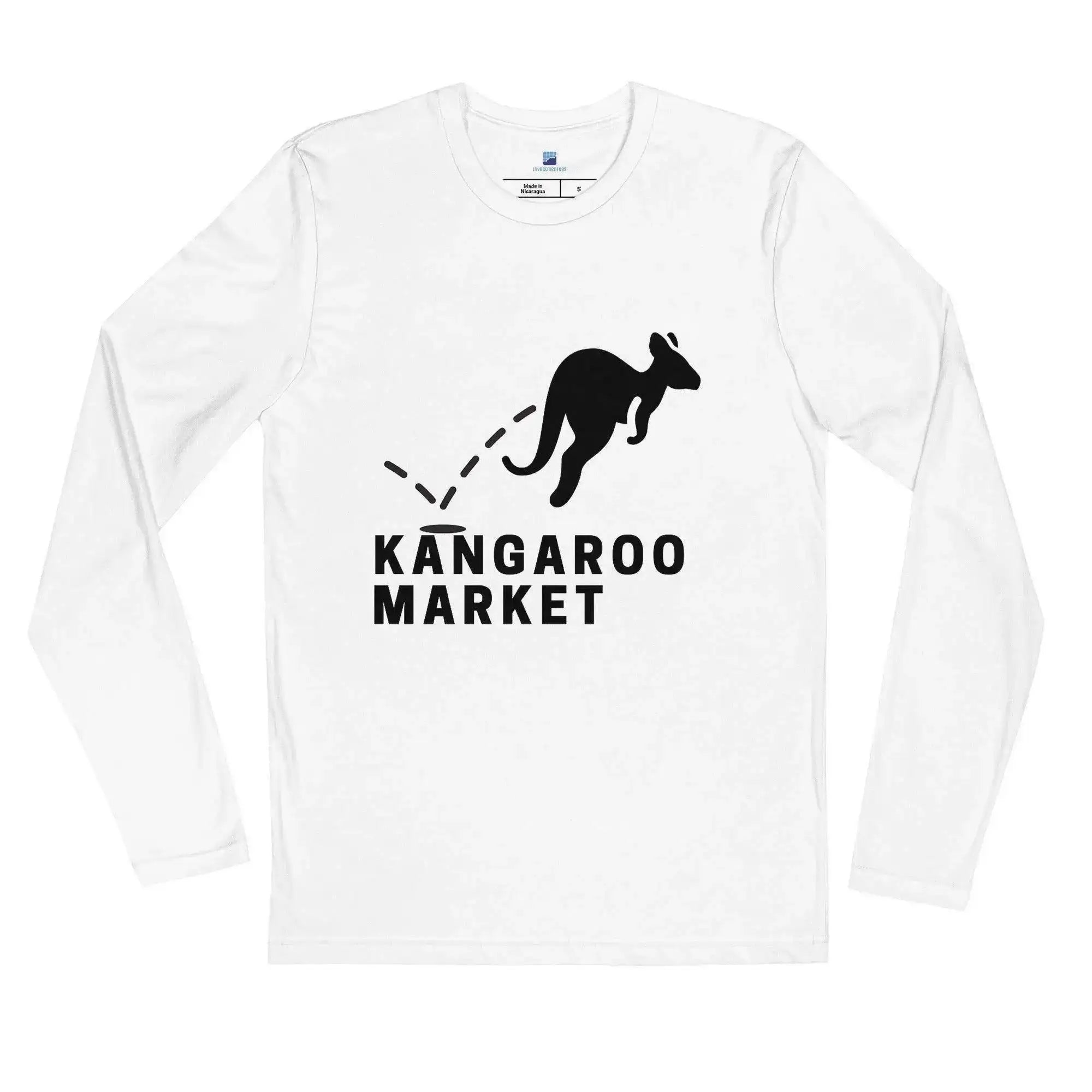 Kangaroo Market Long Sleeve T-Shirt - InvestmenTees