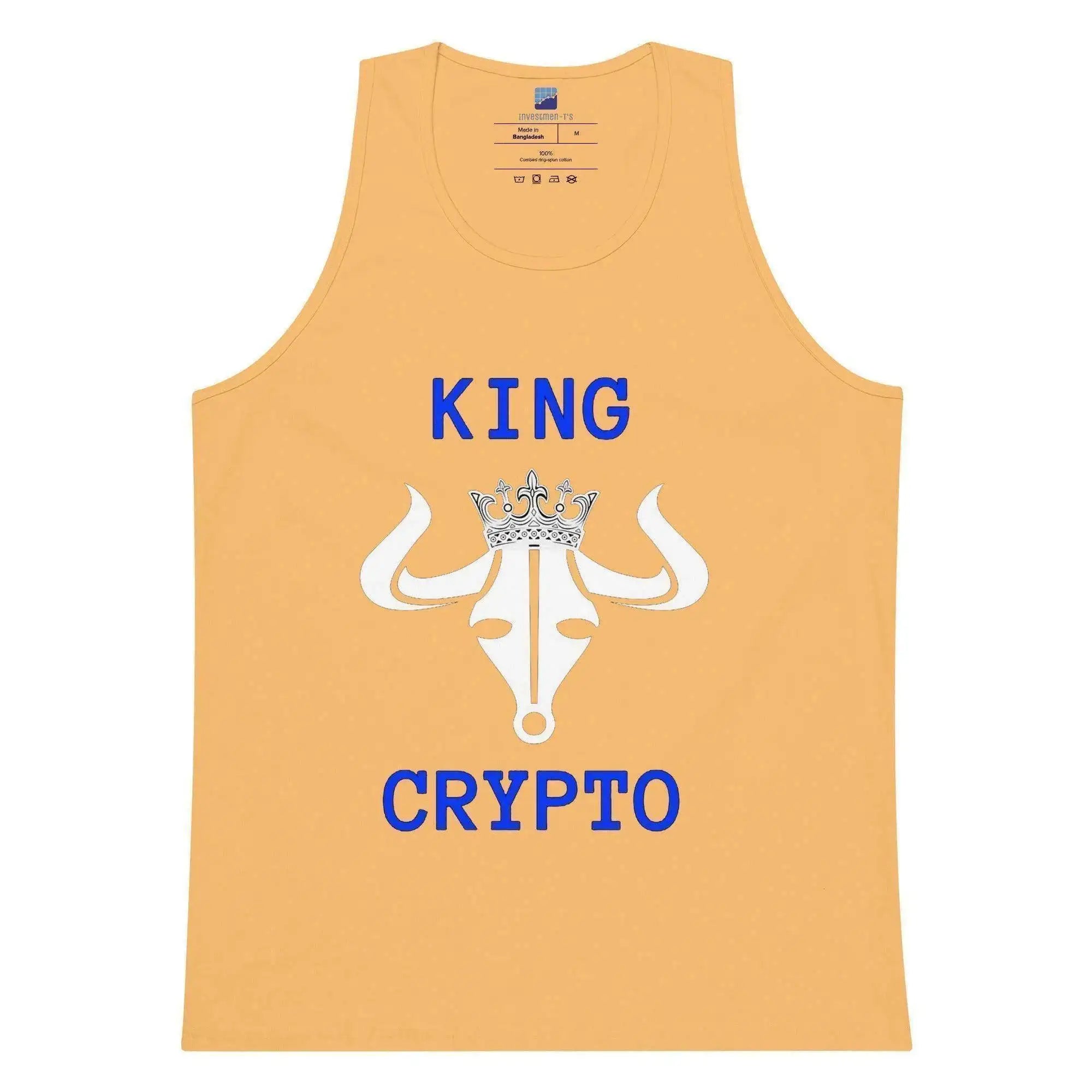 King Crypto Tank Top - InvestmenTees