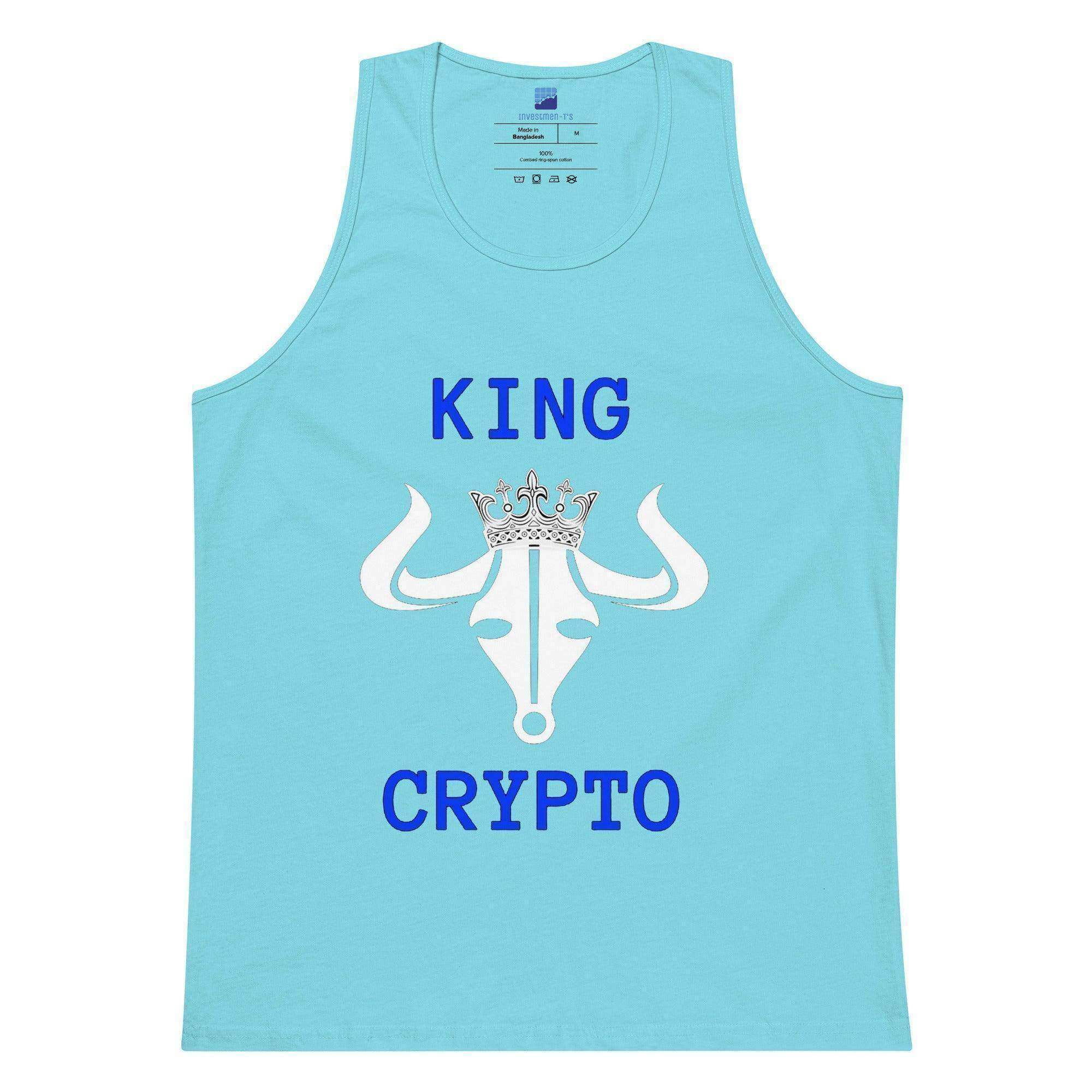 King Crypto Tank Top - InvestmenTees