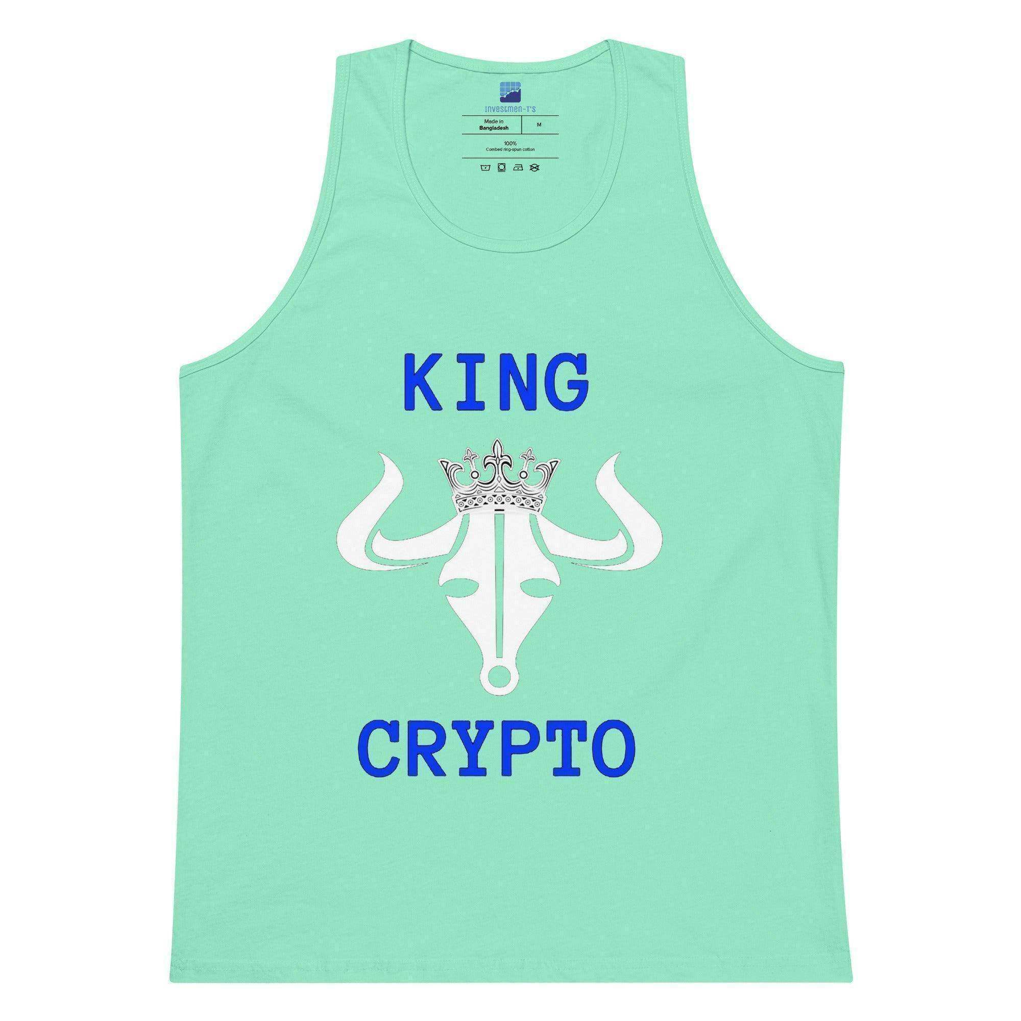 King Crypto Tank Top - InvestmenTees