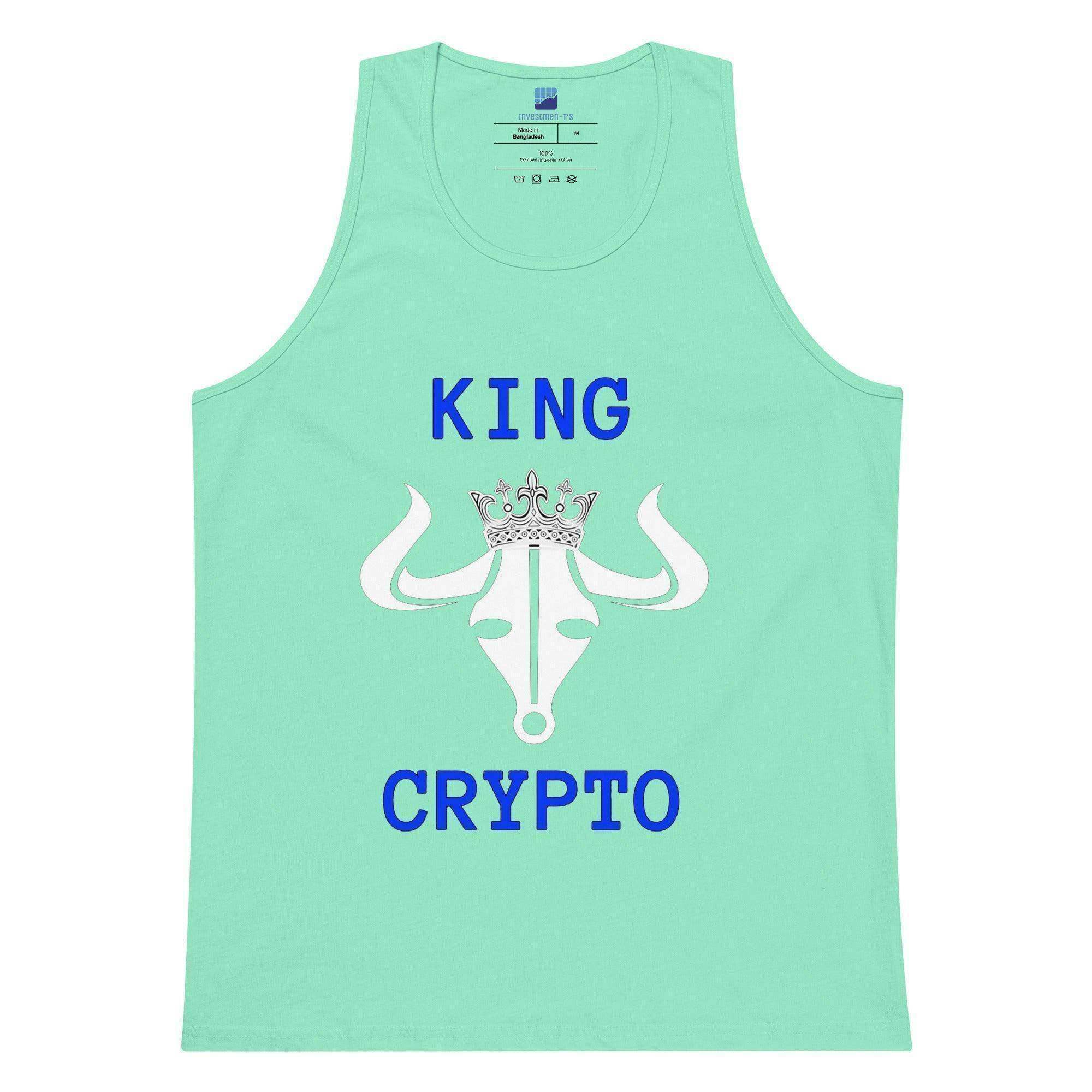 King Crypto Tank Top - InvestmenTees