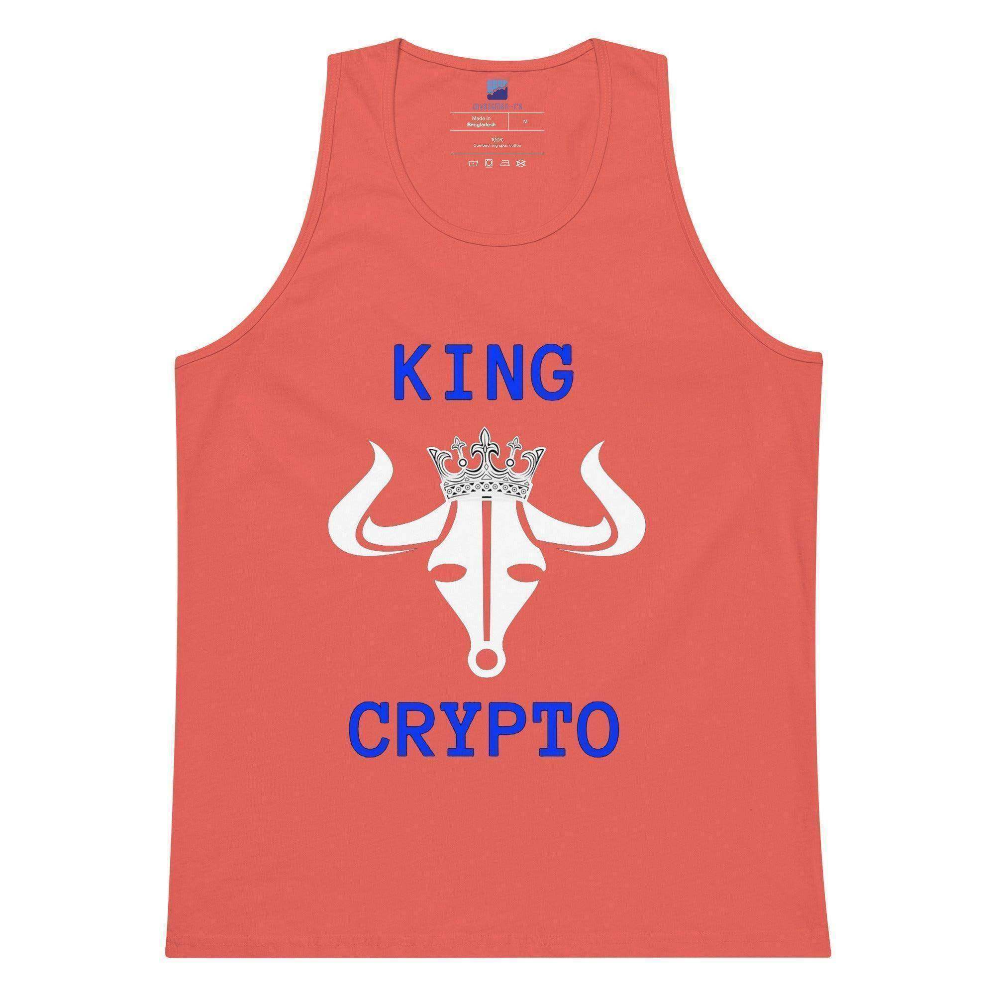 King Crypto Tank Top - InvestmenTees