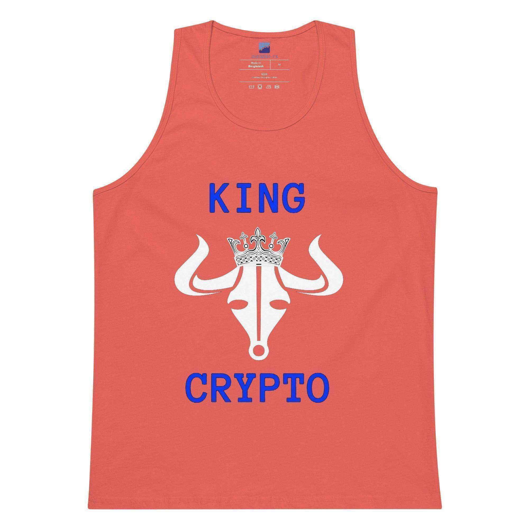 King Crypto Tank Top - InvestmenTees