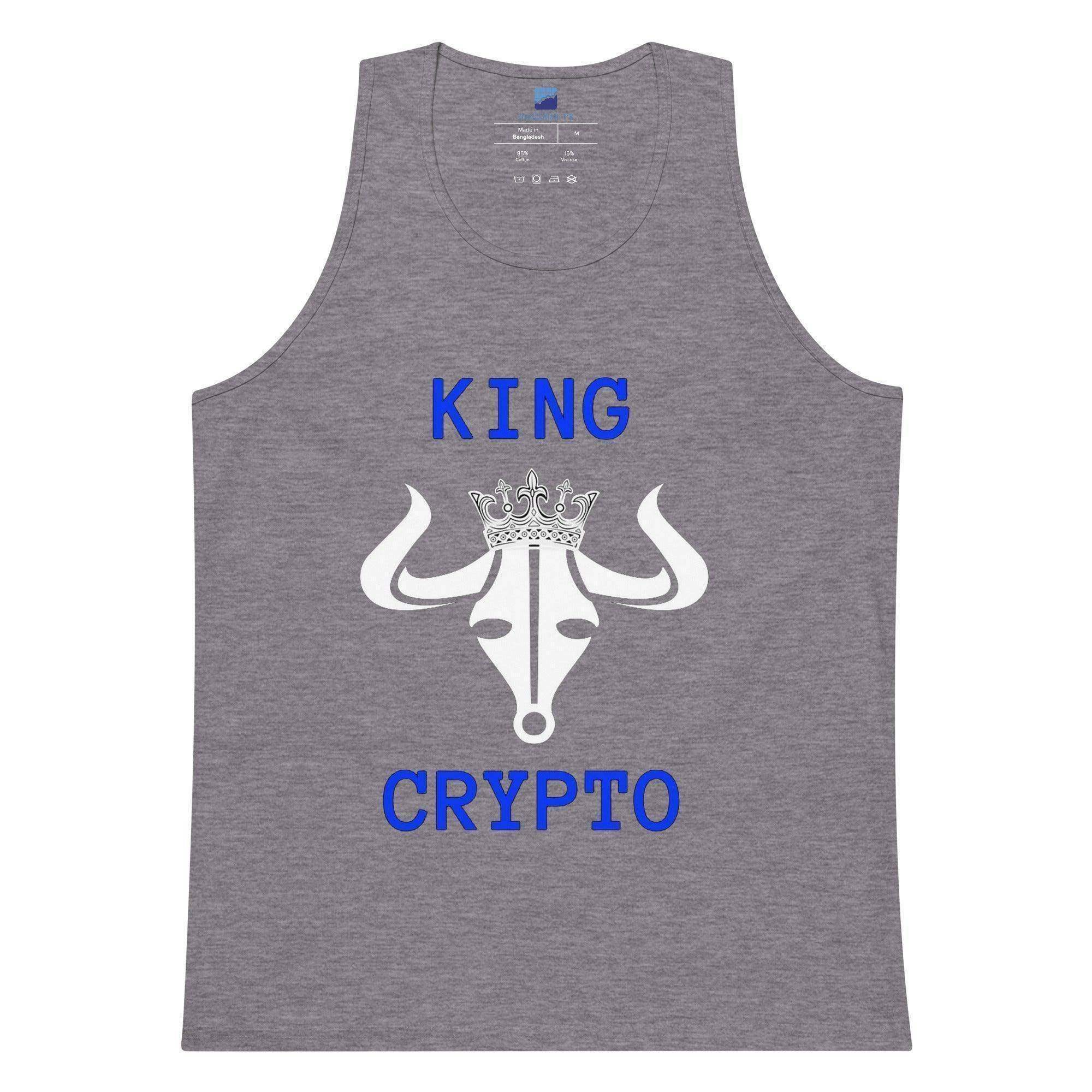 King Crypto Tank Top - InvestmenTees