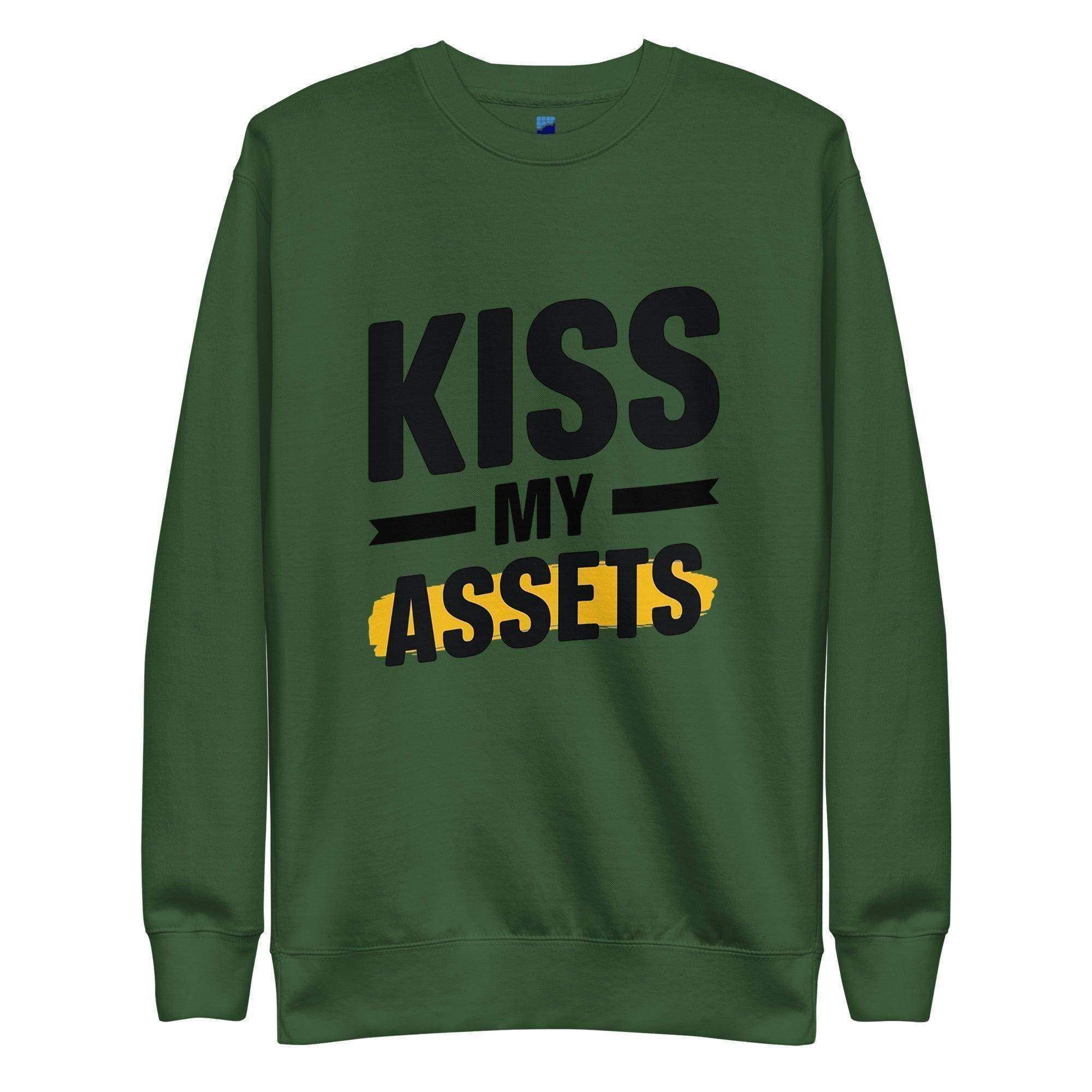 Kiss My Assets Sweatshirt - InvestmenTees